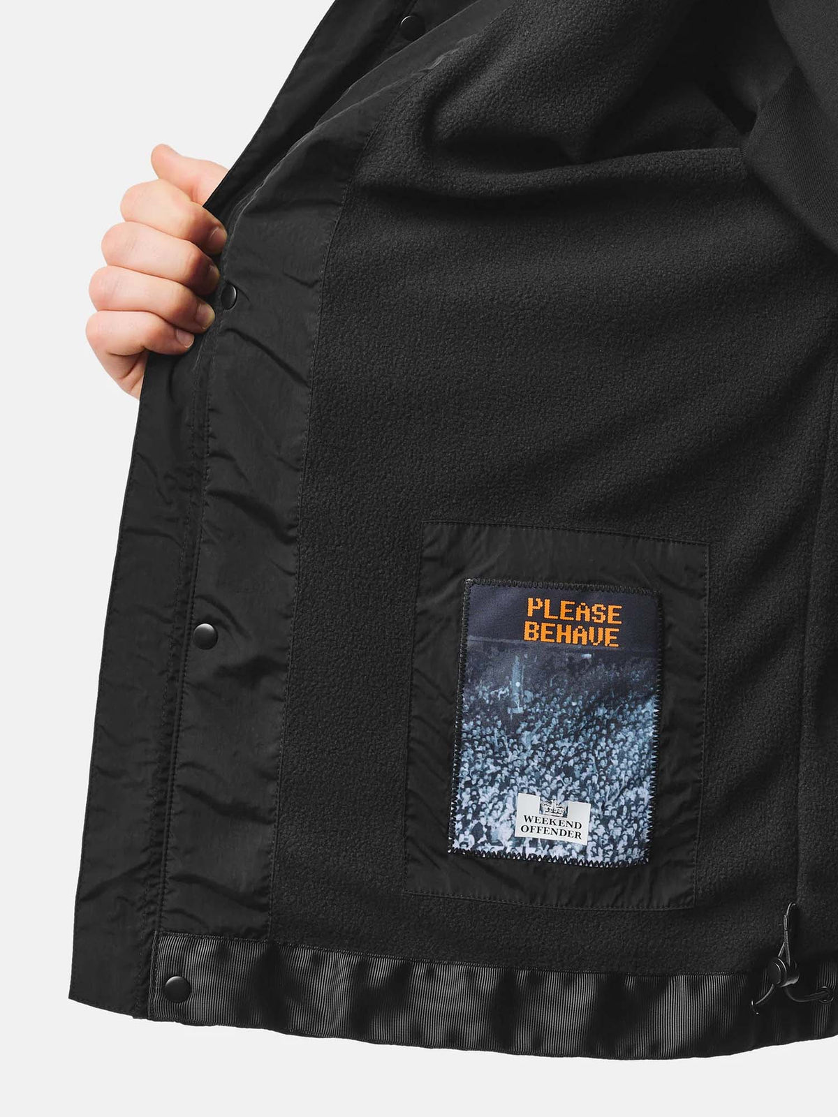 Weekend Offender Giacca a Vento Tralee Nero