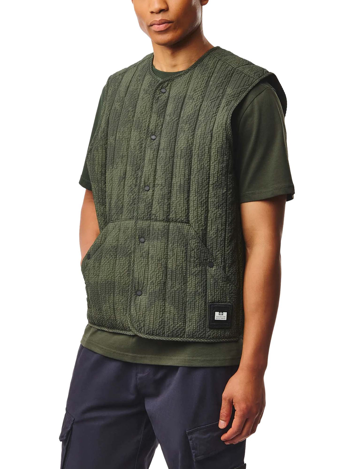 Weekend Offender Gilet Fitzpatrick Ero Verde