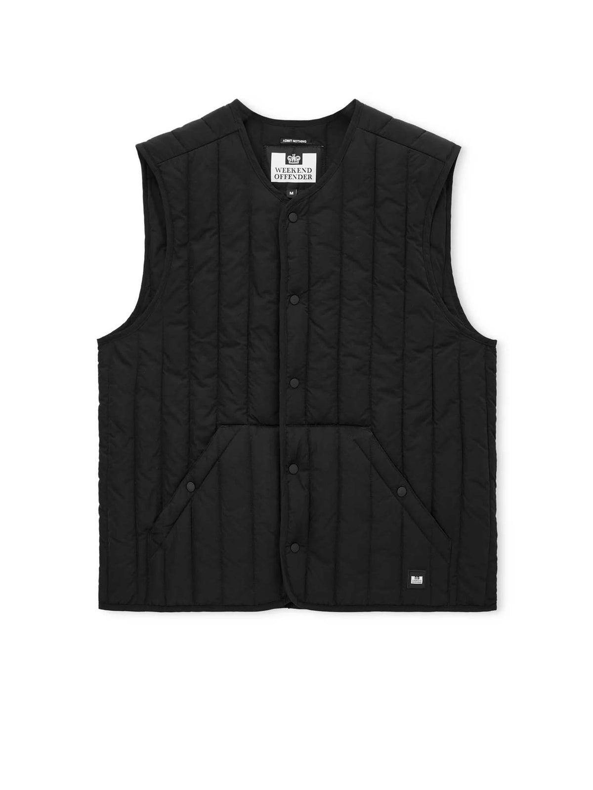 Weekend Offender Gilet Fitzpatrick Nero