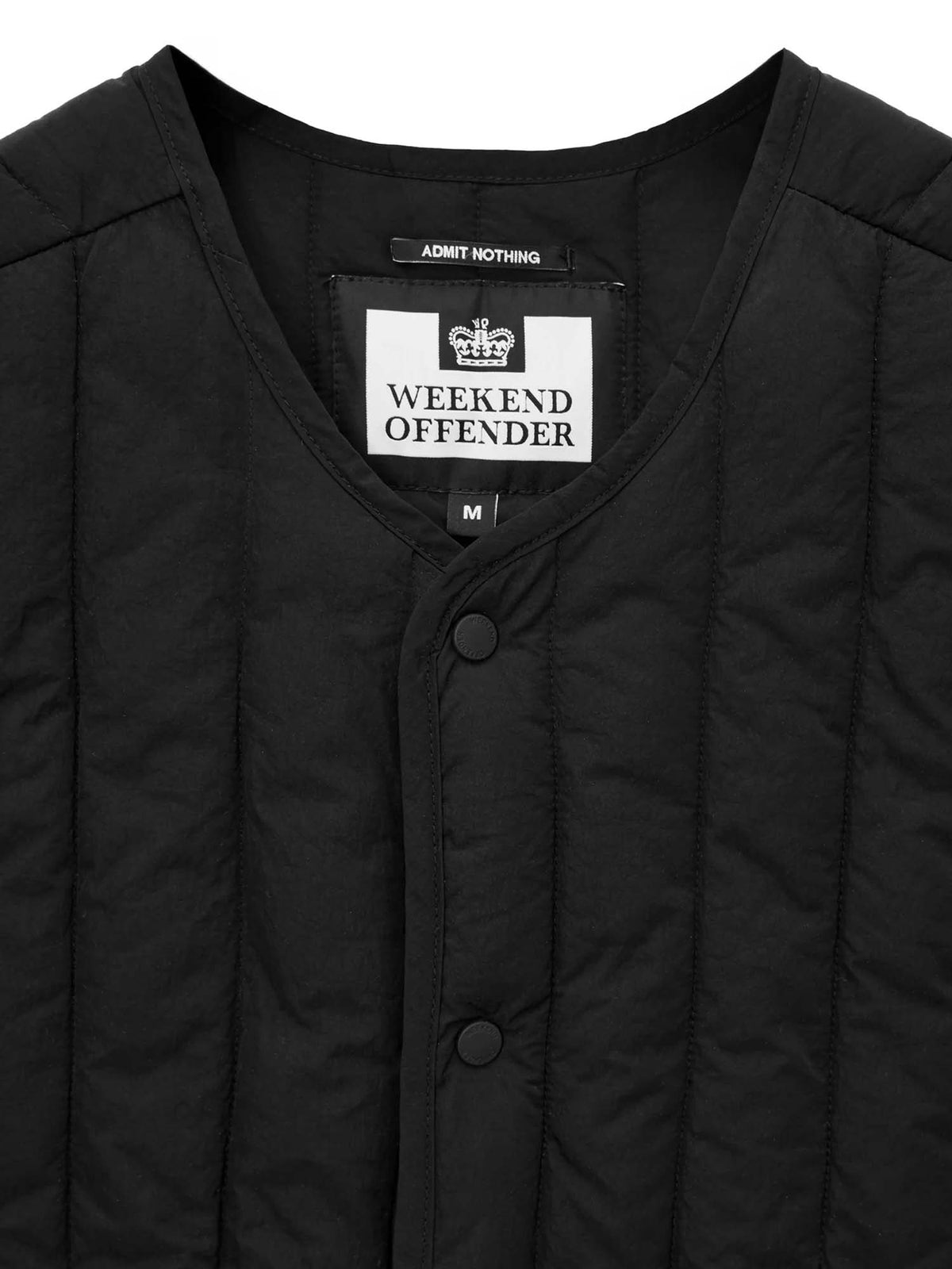 Weekend Offender Gilet Fitzpatrick Nero