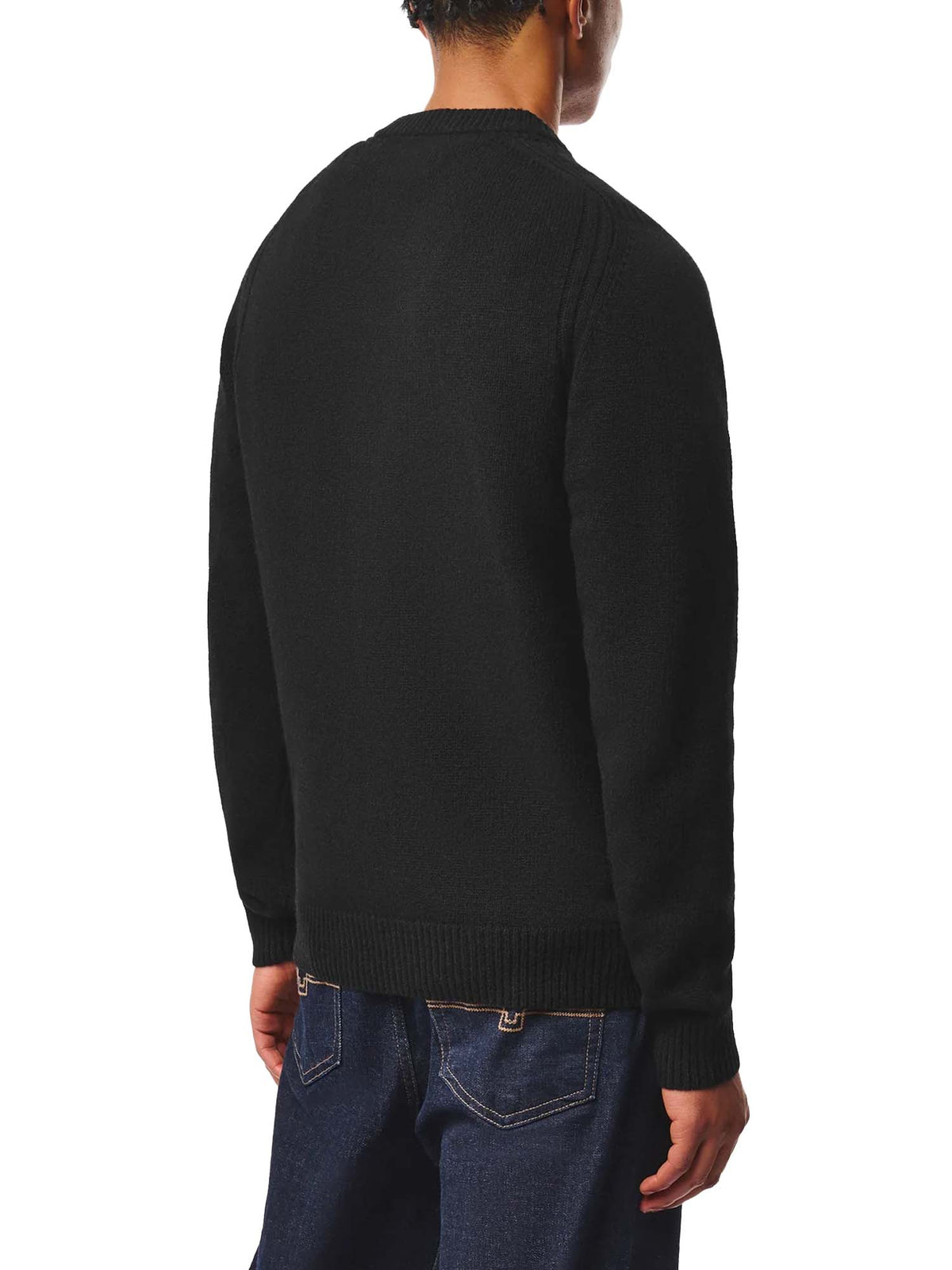 Weekend Offender Cardigan in lana Lauda Nero