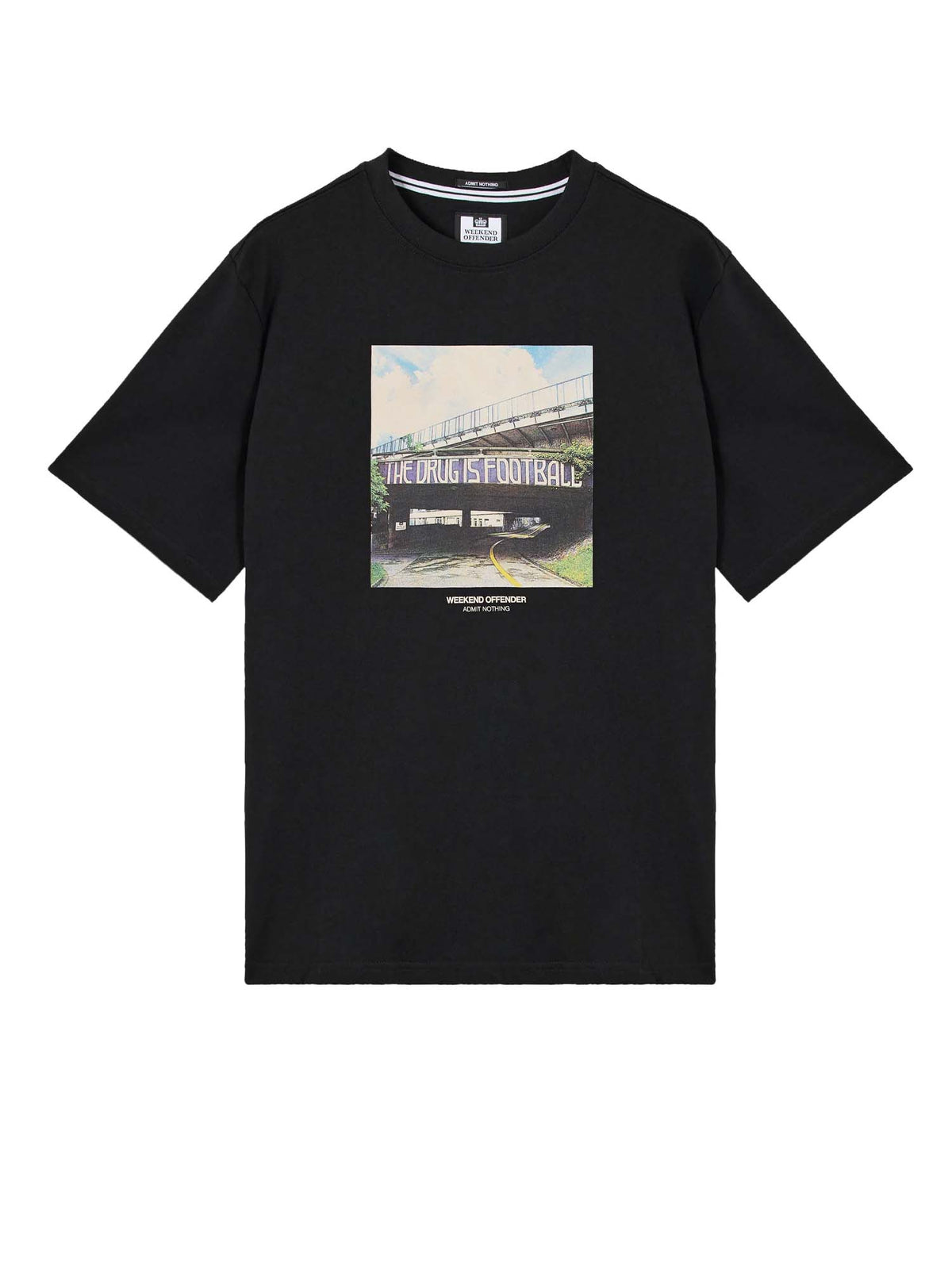 Weekend Offender T-Shirt The Drug Grafica Nera Nero