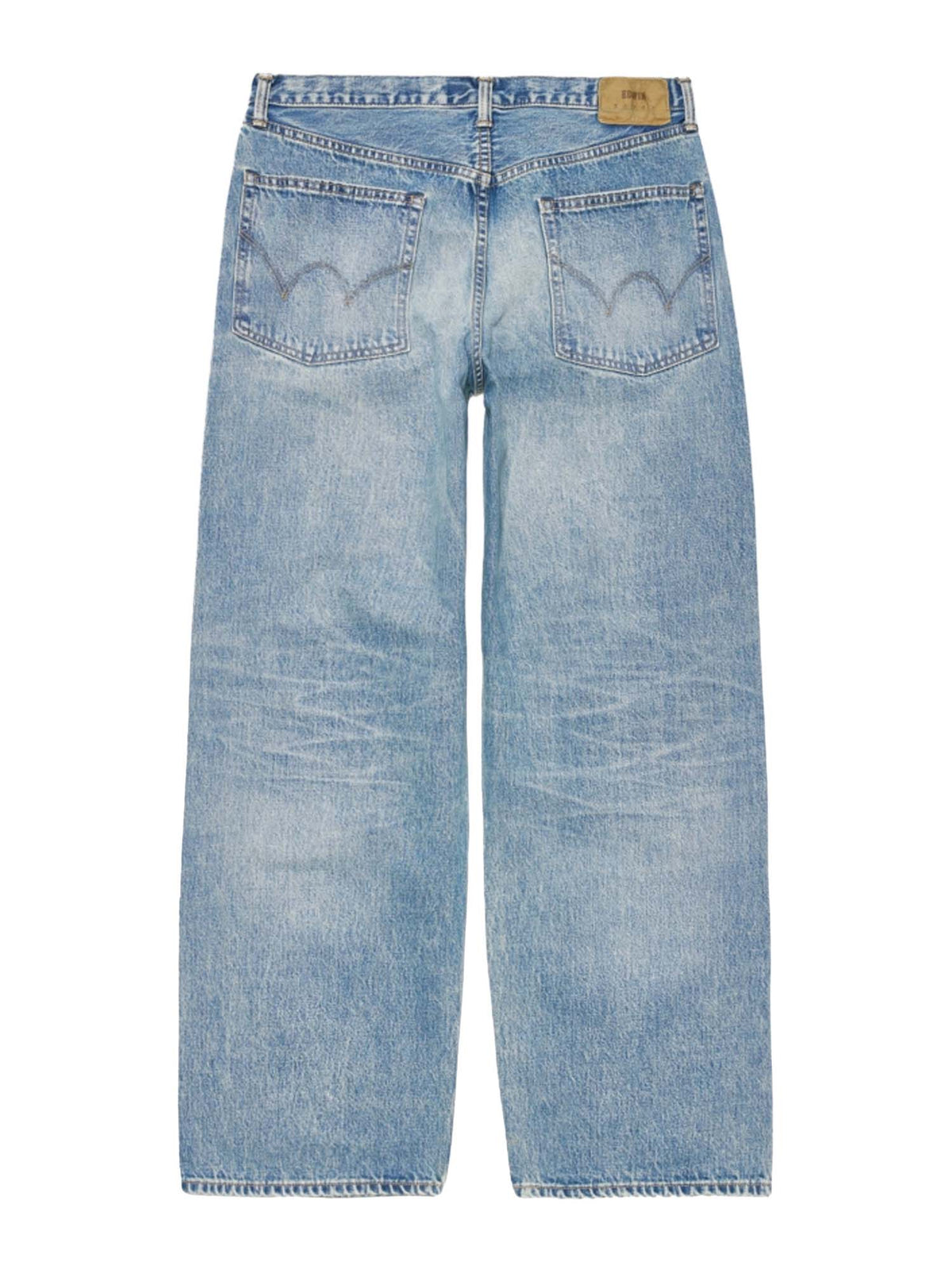 Edwin Wide Pant Blu