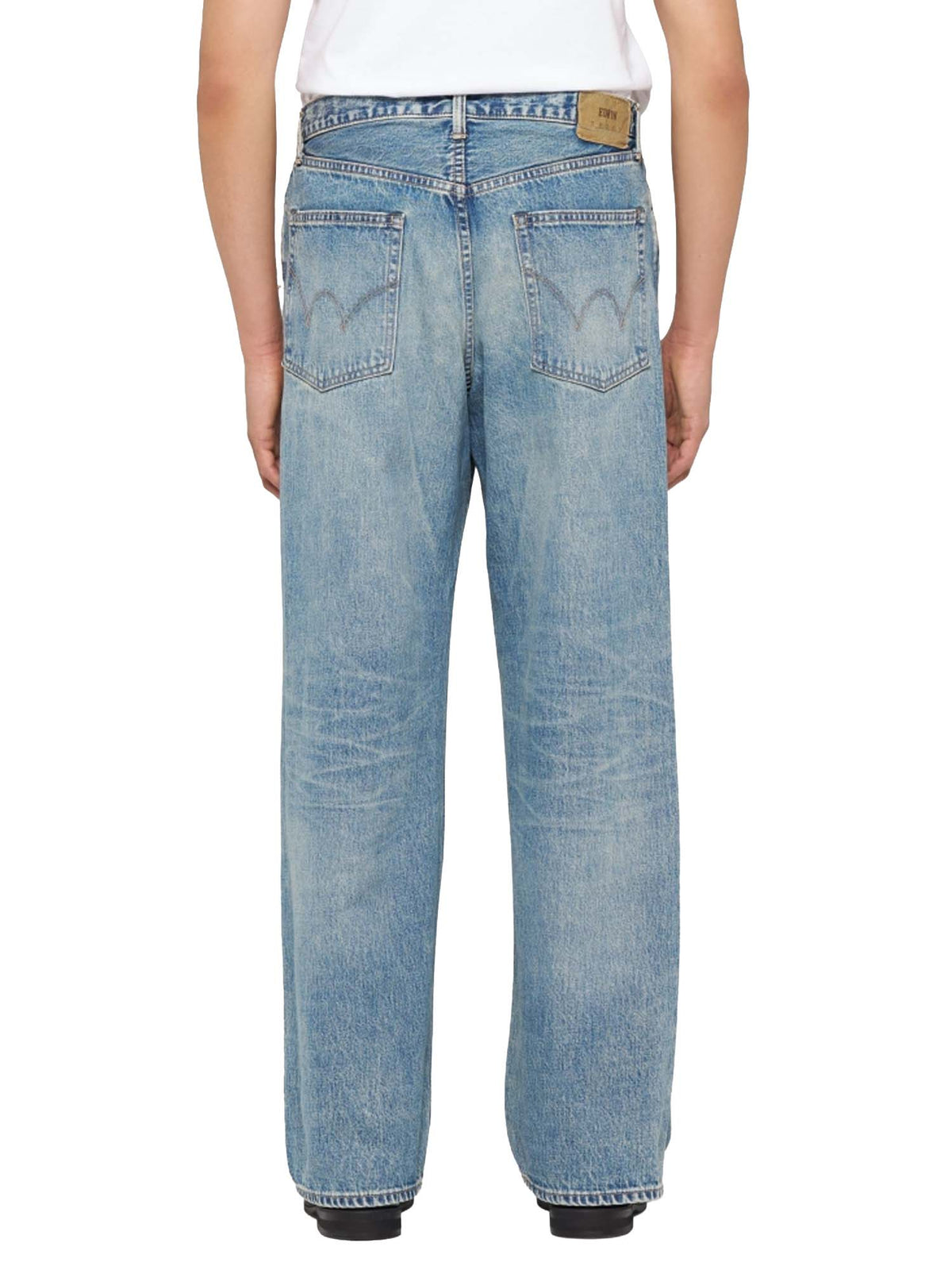 Edwin Wide Pant Blu