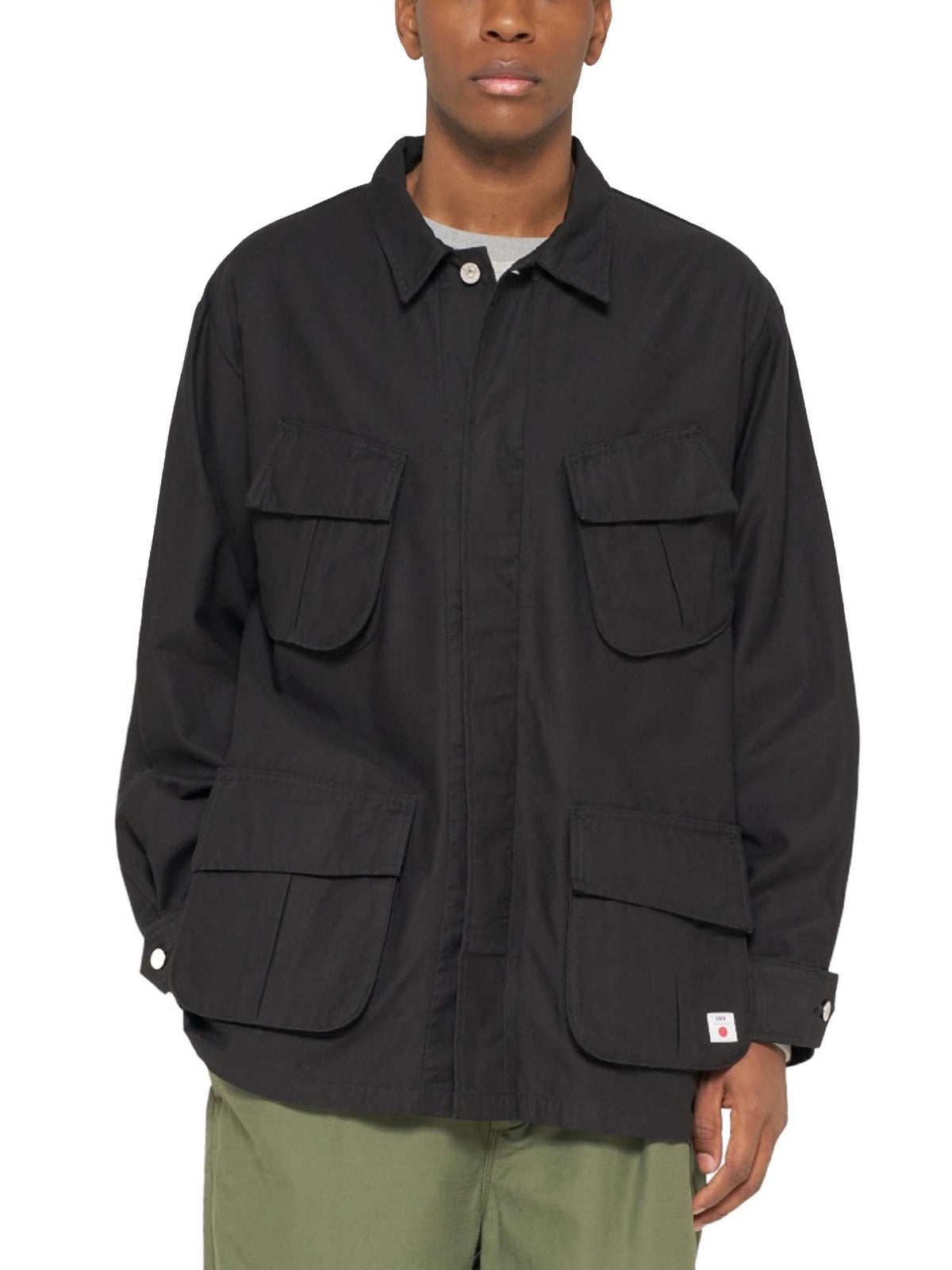 Edwin Jungle Shirt Nero