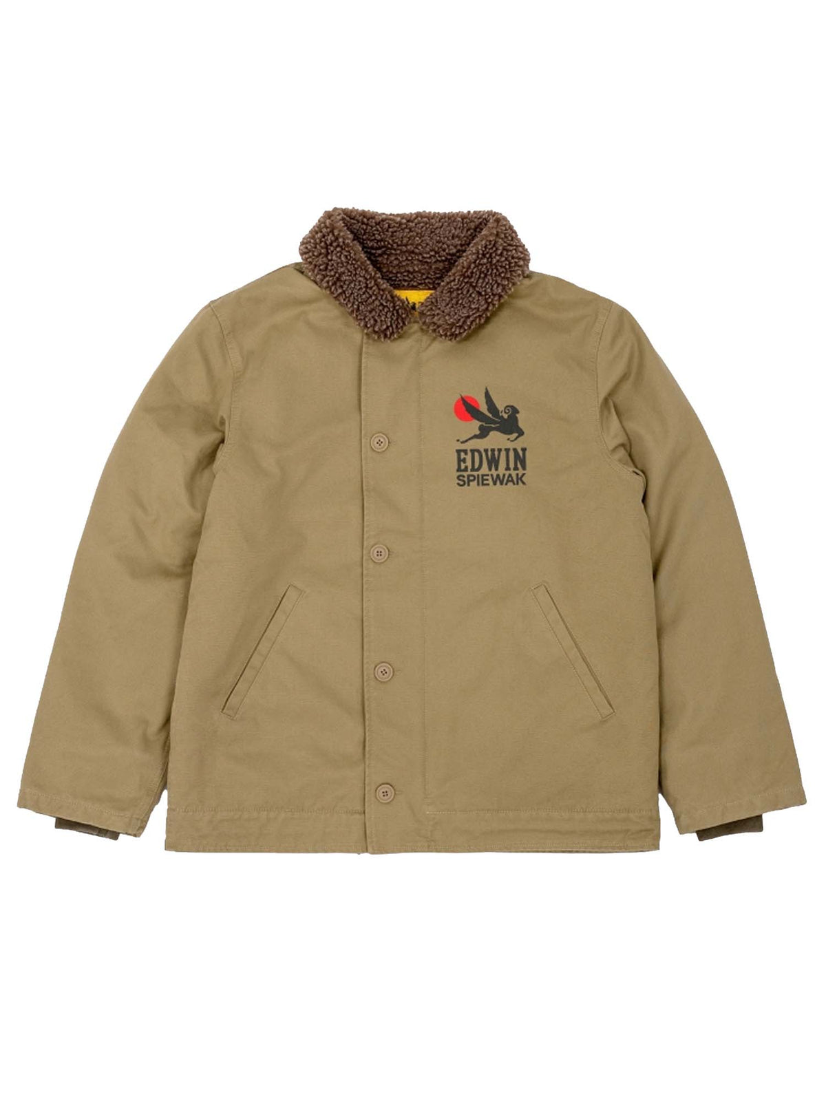 Edwin Deck Jacket Beige