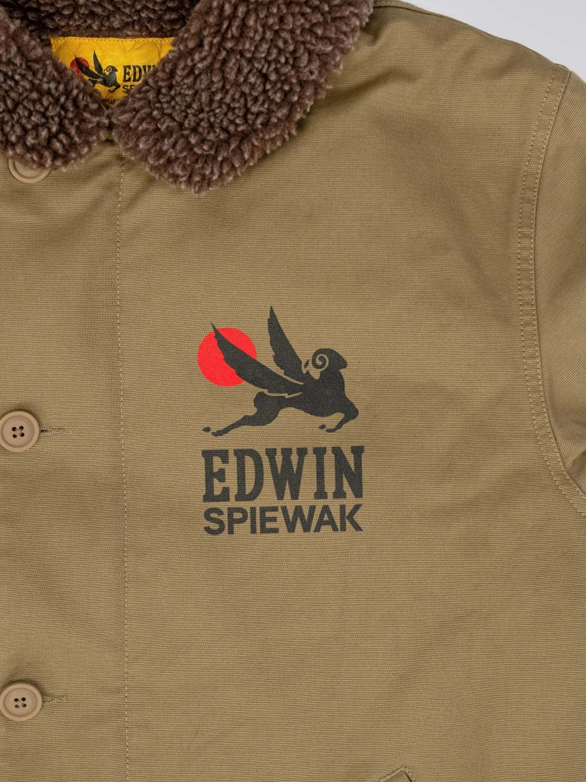 Edwin Deck Jacket Beige
