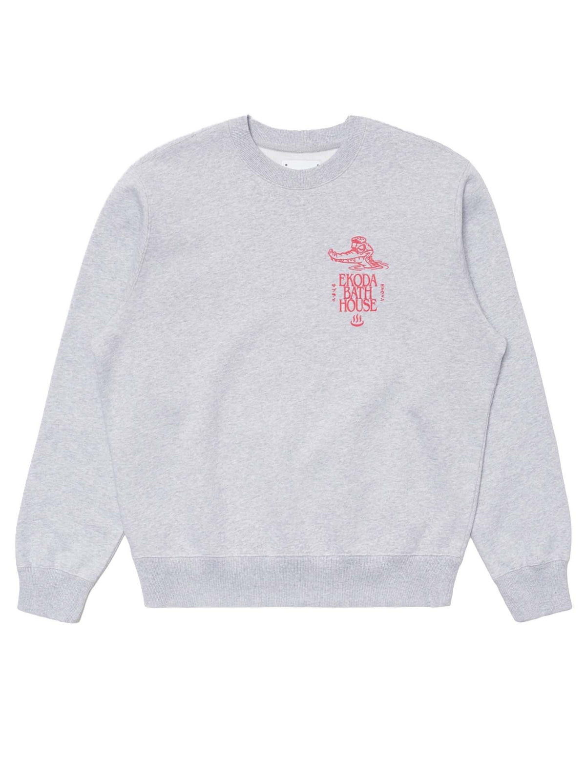 Edwin Ekoda Bath House Sweat Grigio