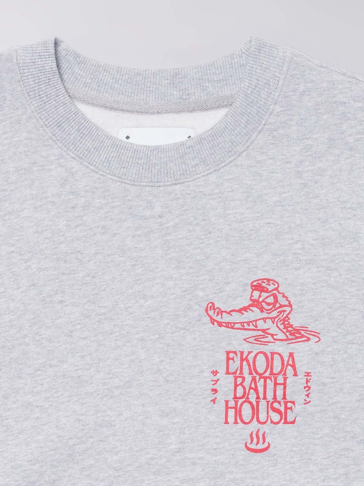 Edwin Ekoda Bath House Sweat Grigio