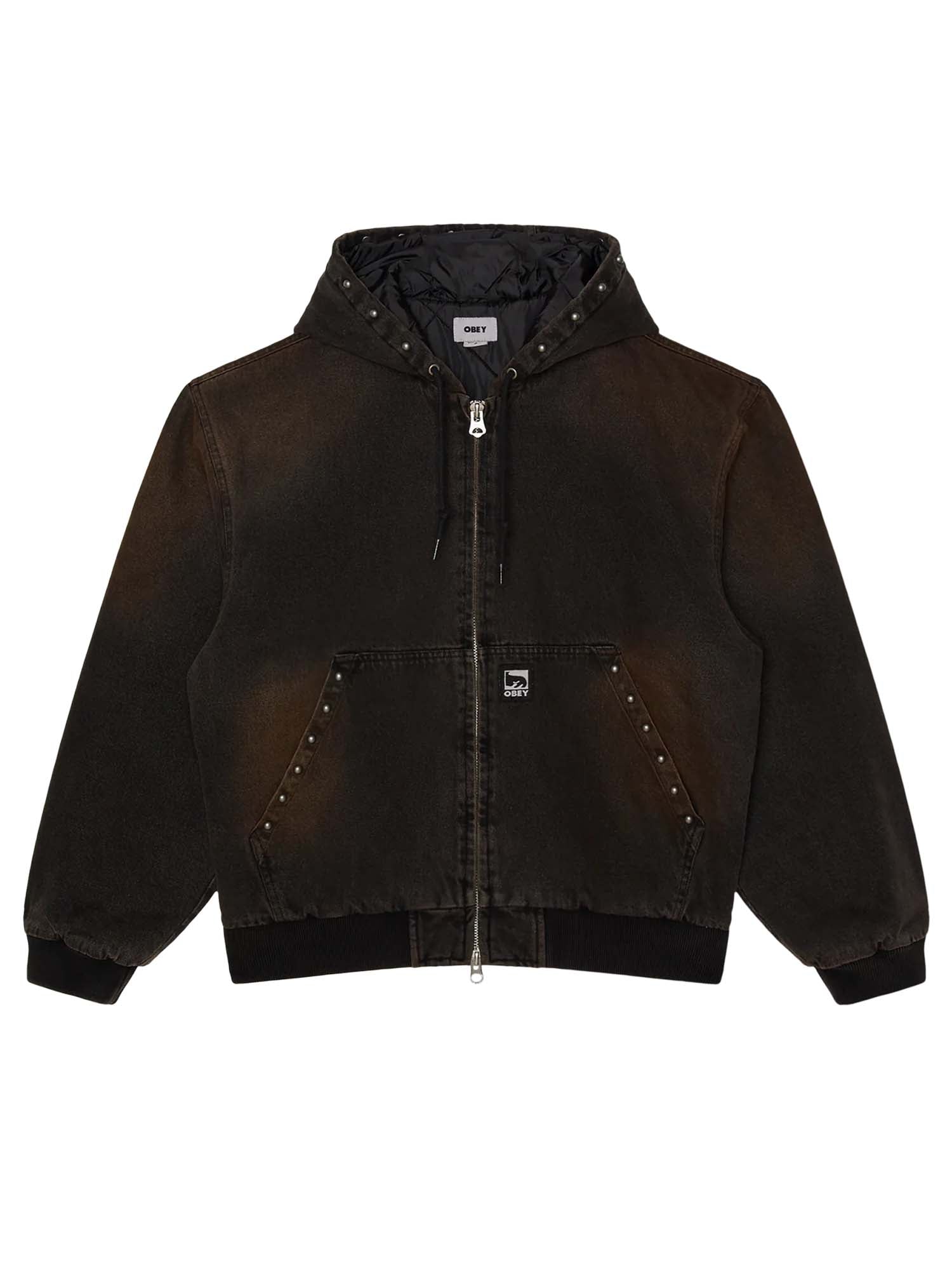 Studded Zip Up Jacket