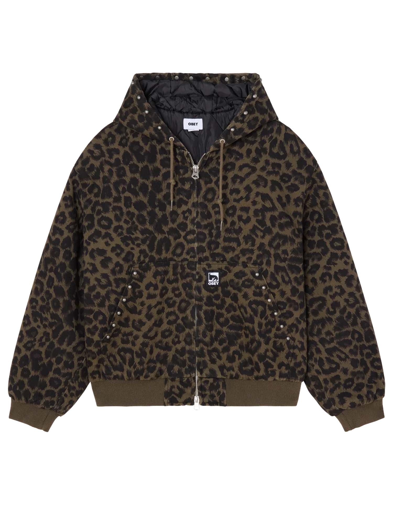 Studded Zip Up Jacket