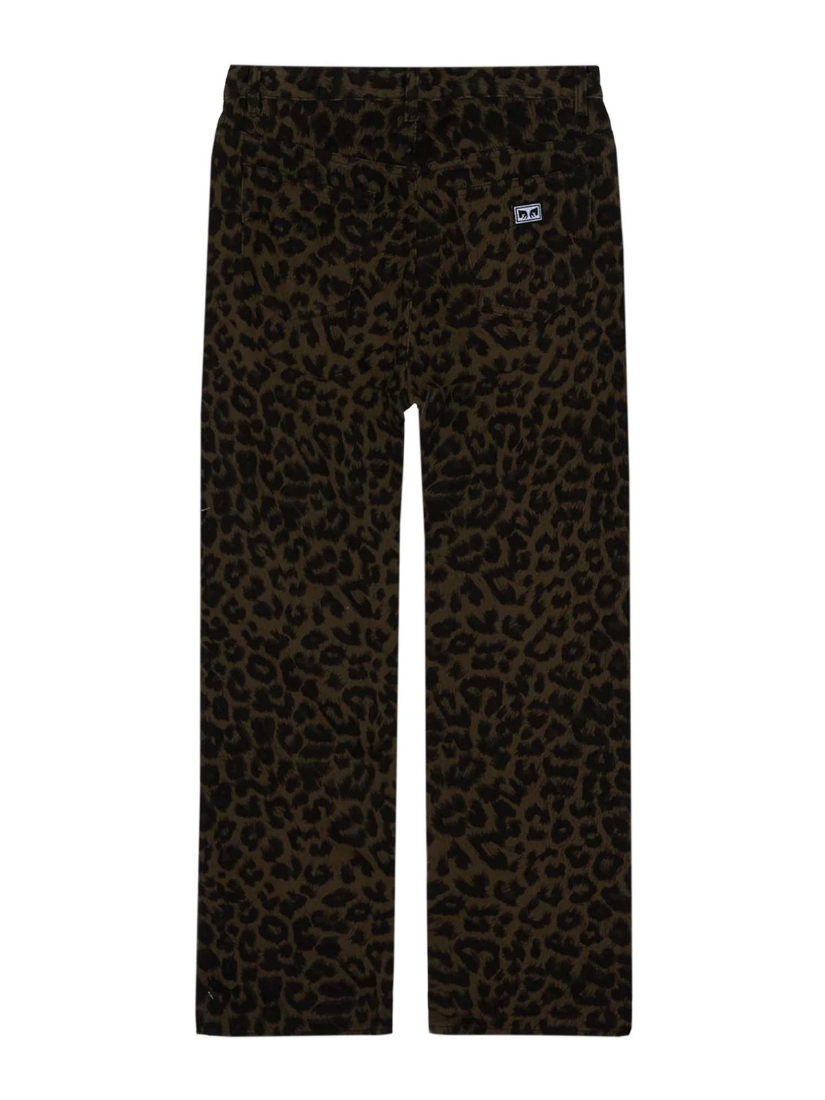 Obey Studded Boxcar Straight Leg Denim Animalier