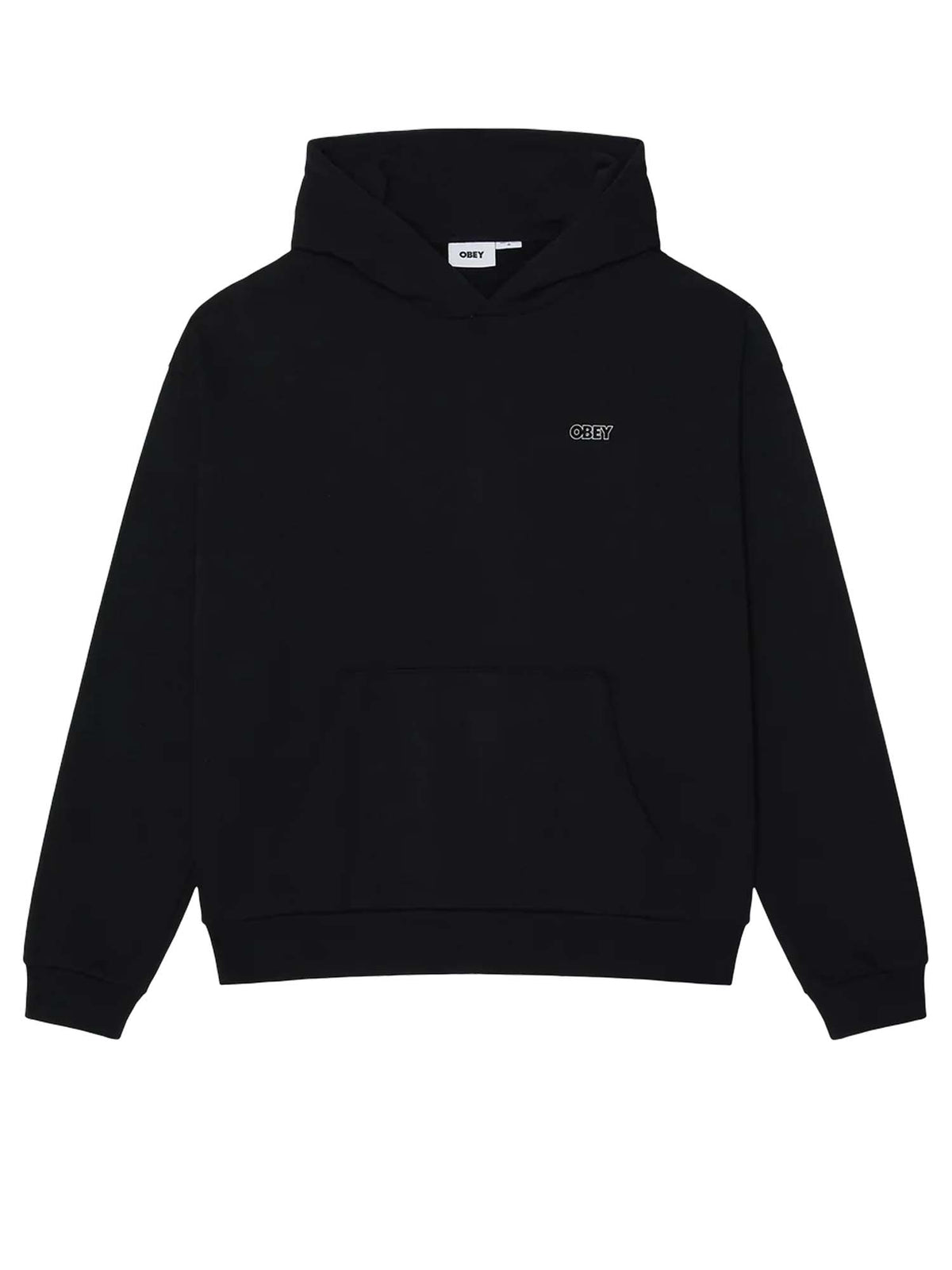 Obey Treble Extra Heavy Pullover Nero
