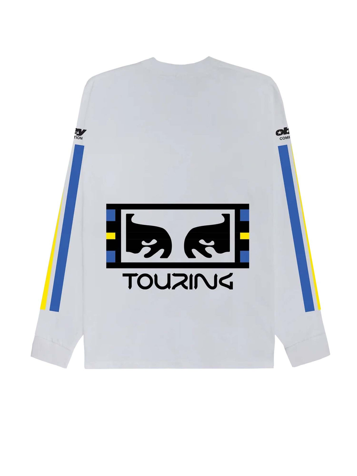 Obey Competition Classic Ls T-Shirt Bianco