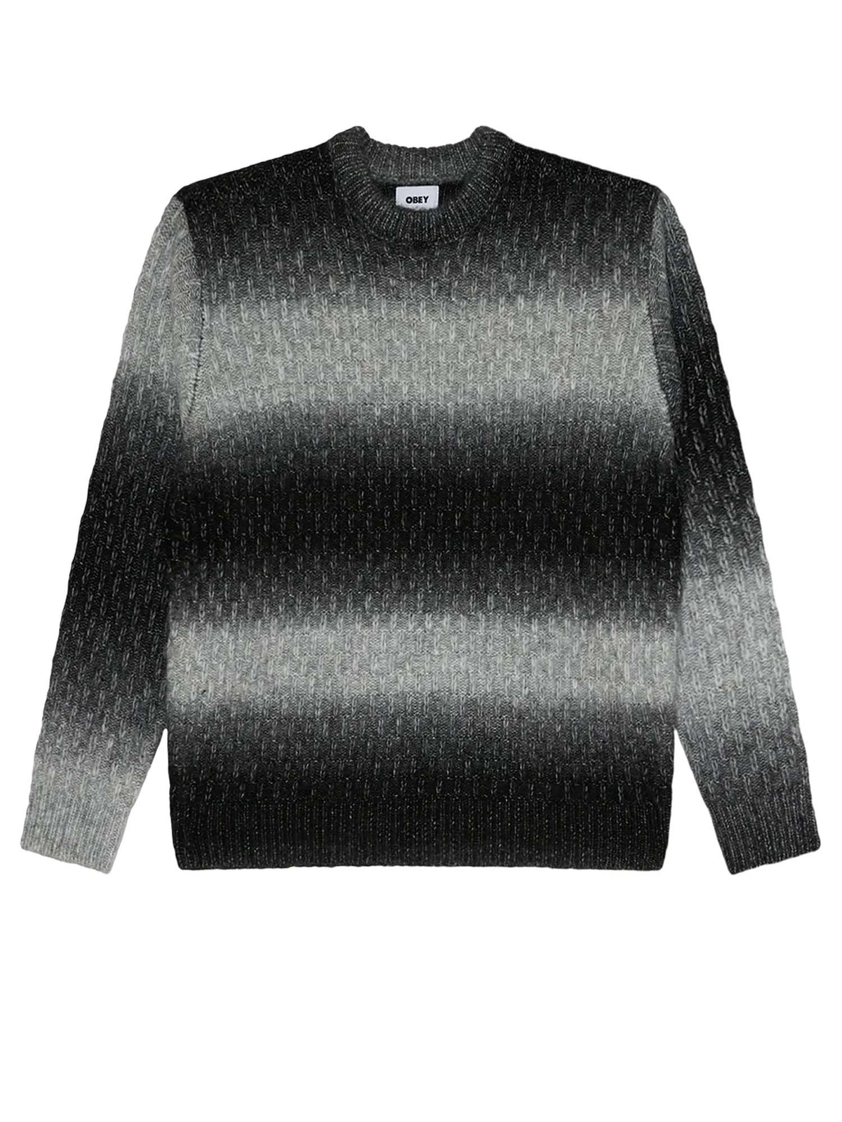Obey Haze Gradient Sweater Nero