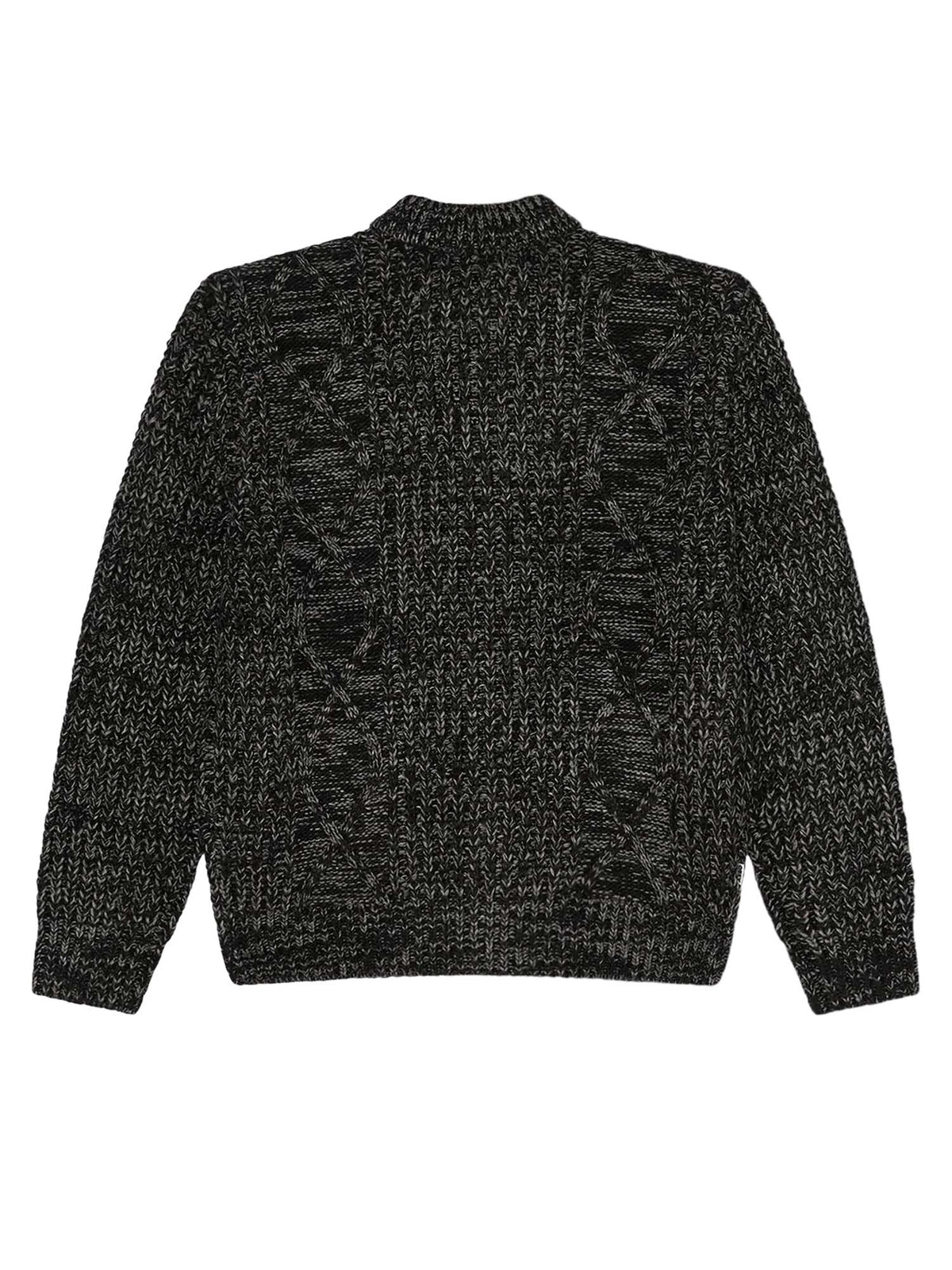 Obey Isar Button Up Sweater Grigio