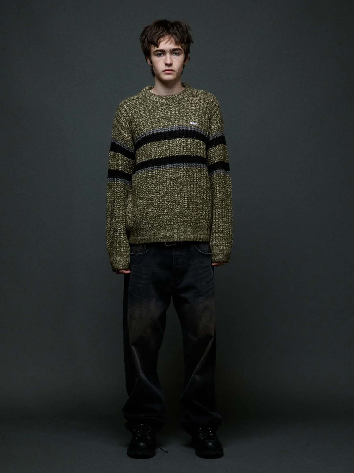 Obey Alden Sweater Verde