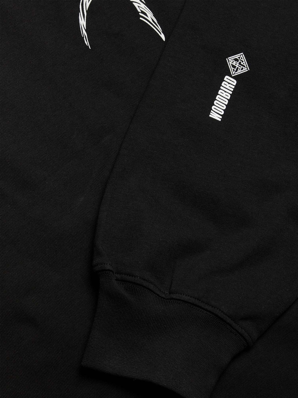 Woodbird WBBeam LS Warp Tee Nero