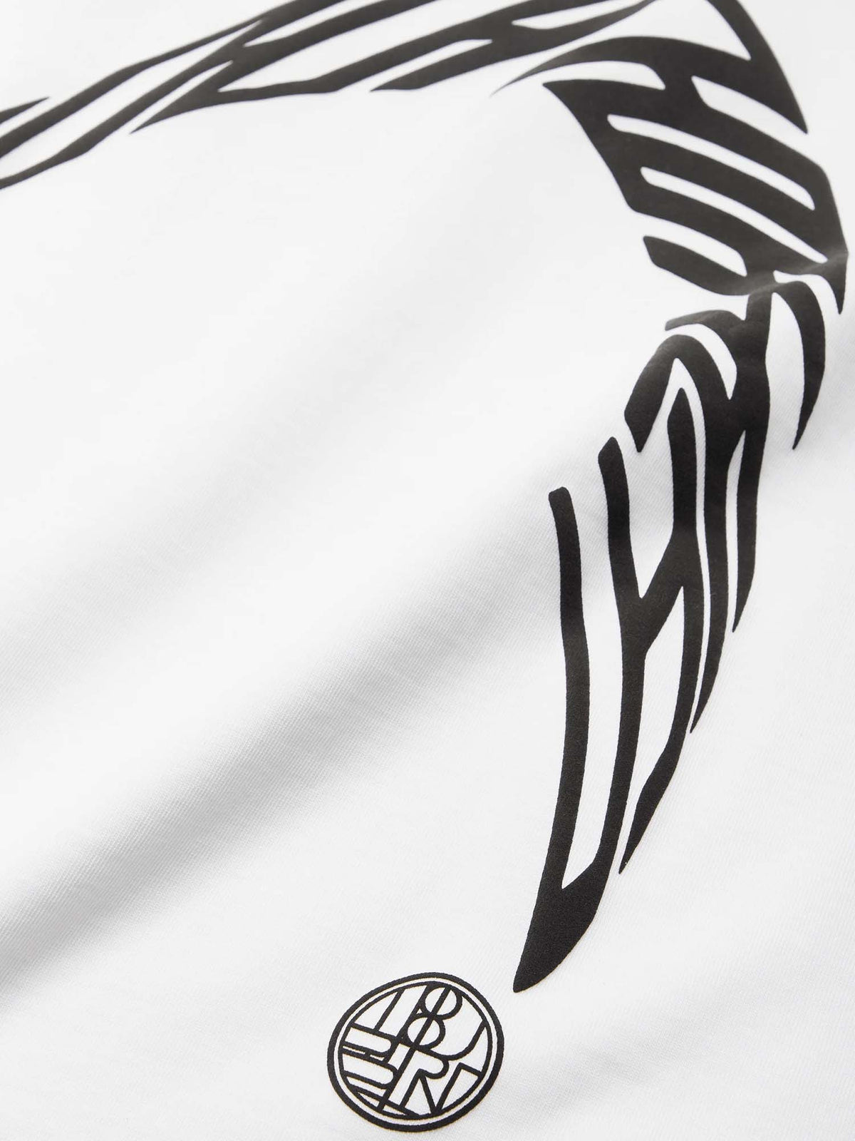 Woodbird WBBeam LS Warp Tee Bianco