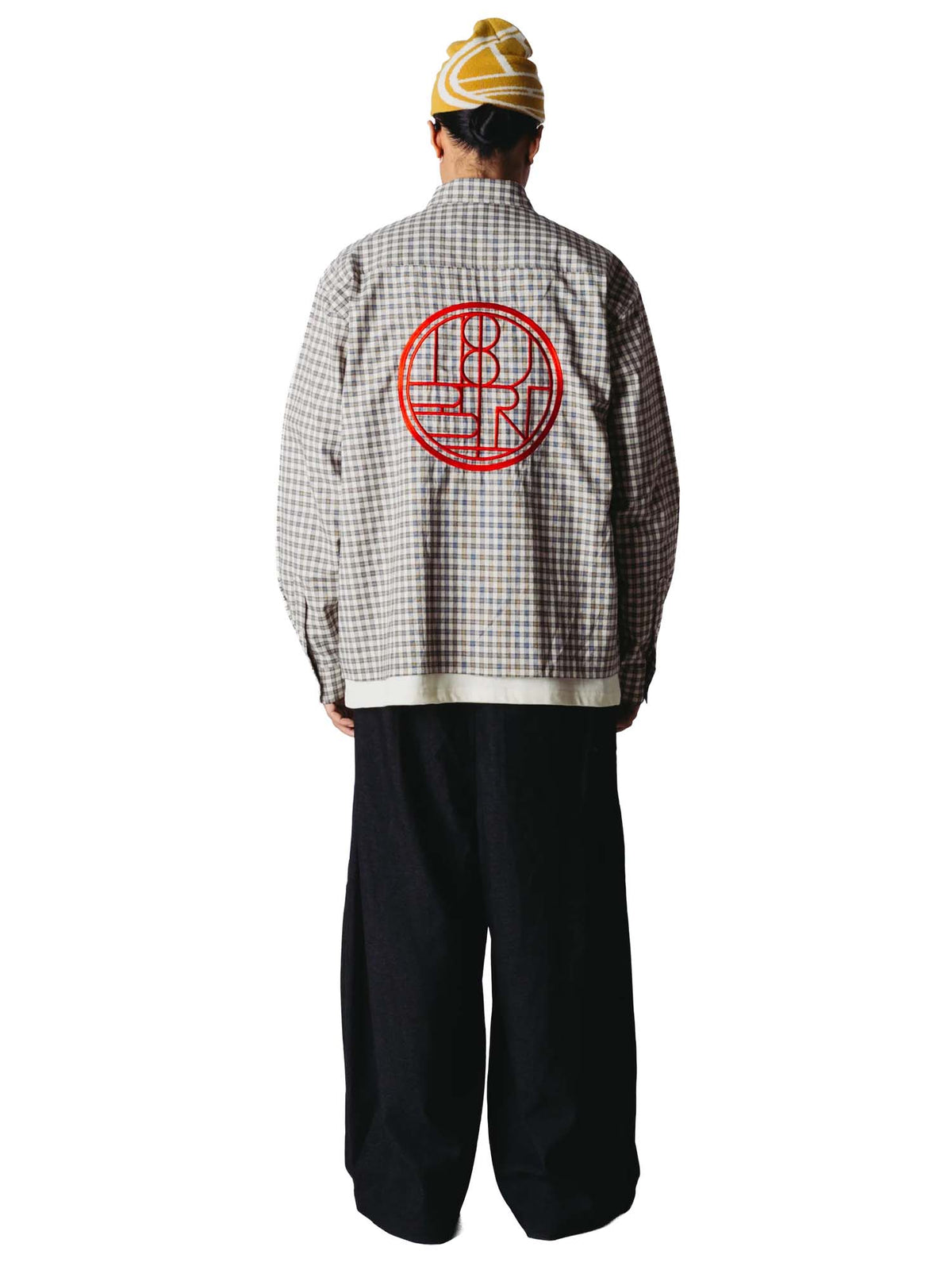Woodbird WBBuzo EMB Check Shirt Bianco