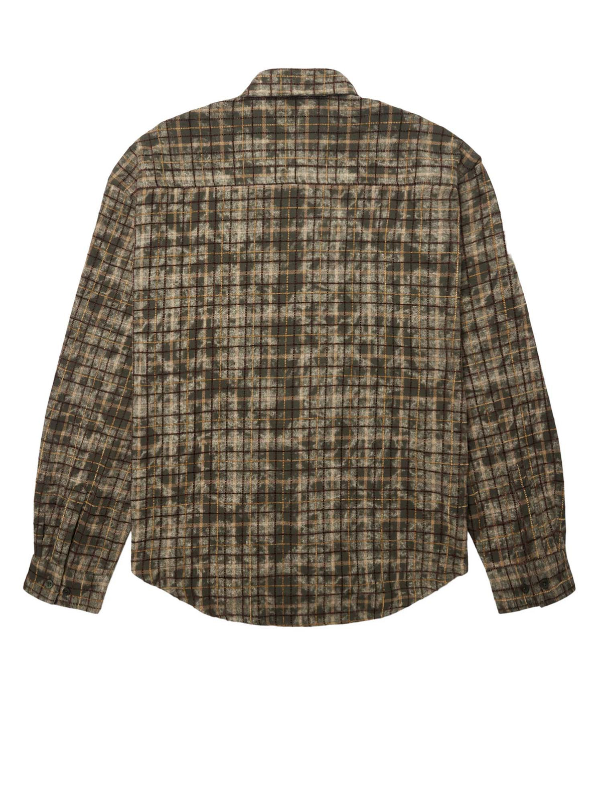 Woodbird WBJong Wash Check Shirt Verde