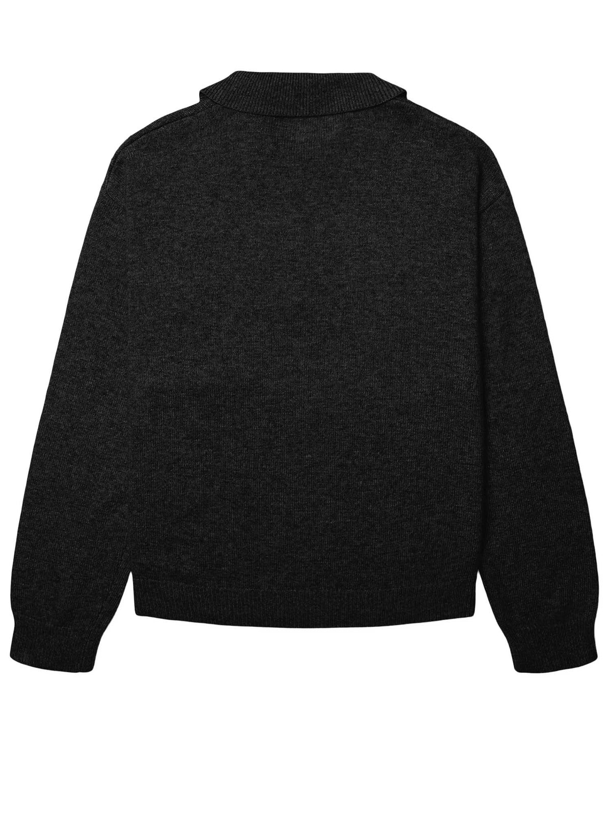 Woodbird WBKang 1/2 Zip Polo Nero
