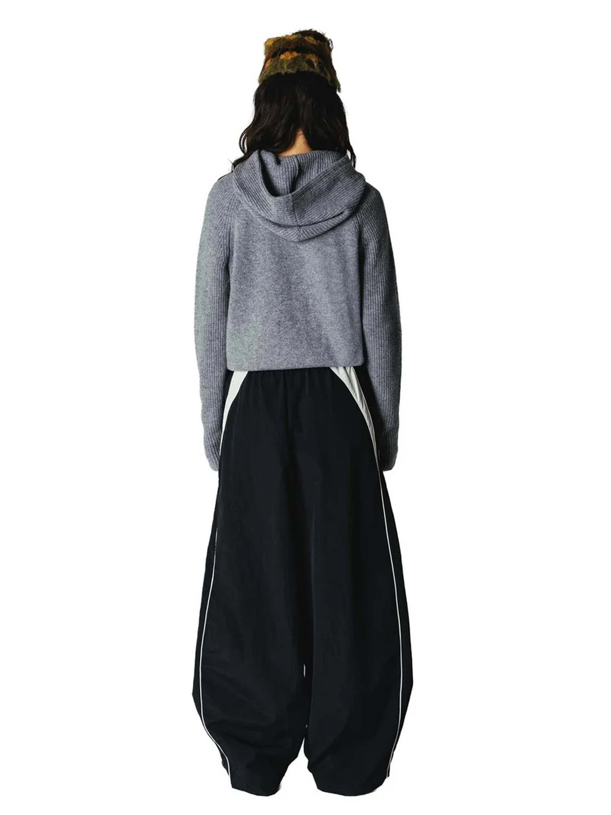 Woodbird WBEve Knit Hoodie Grigio