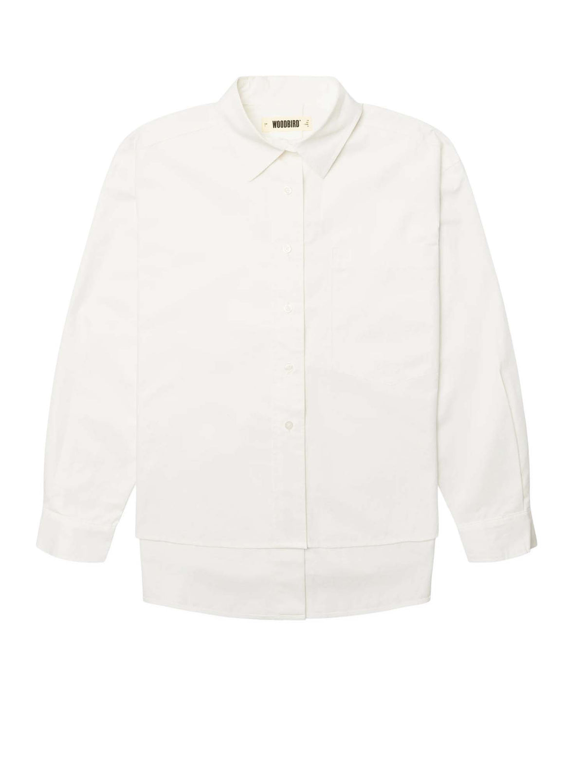 Woodbird WBLei OVZ Shirt Bianco