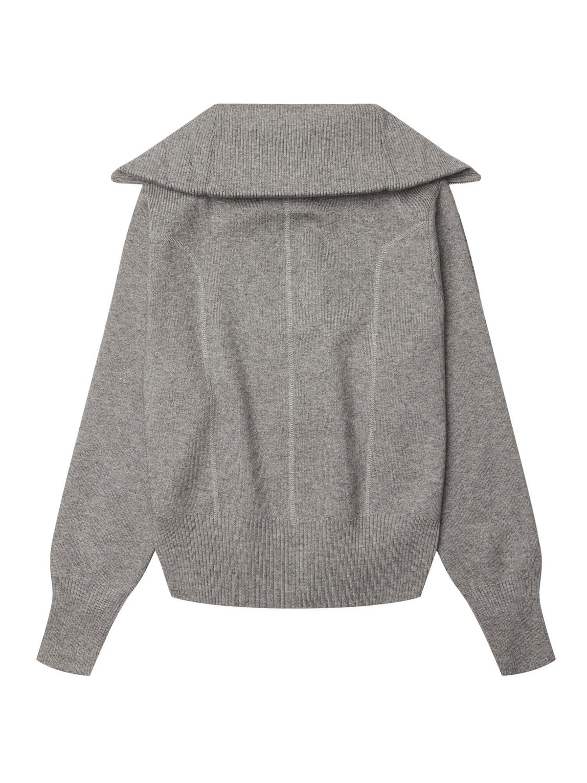 Woodbird WBLily Full Zip Cardigan Grigio