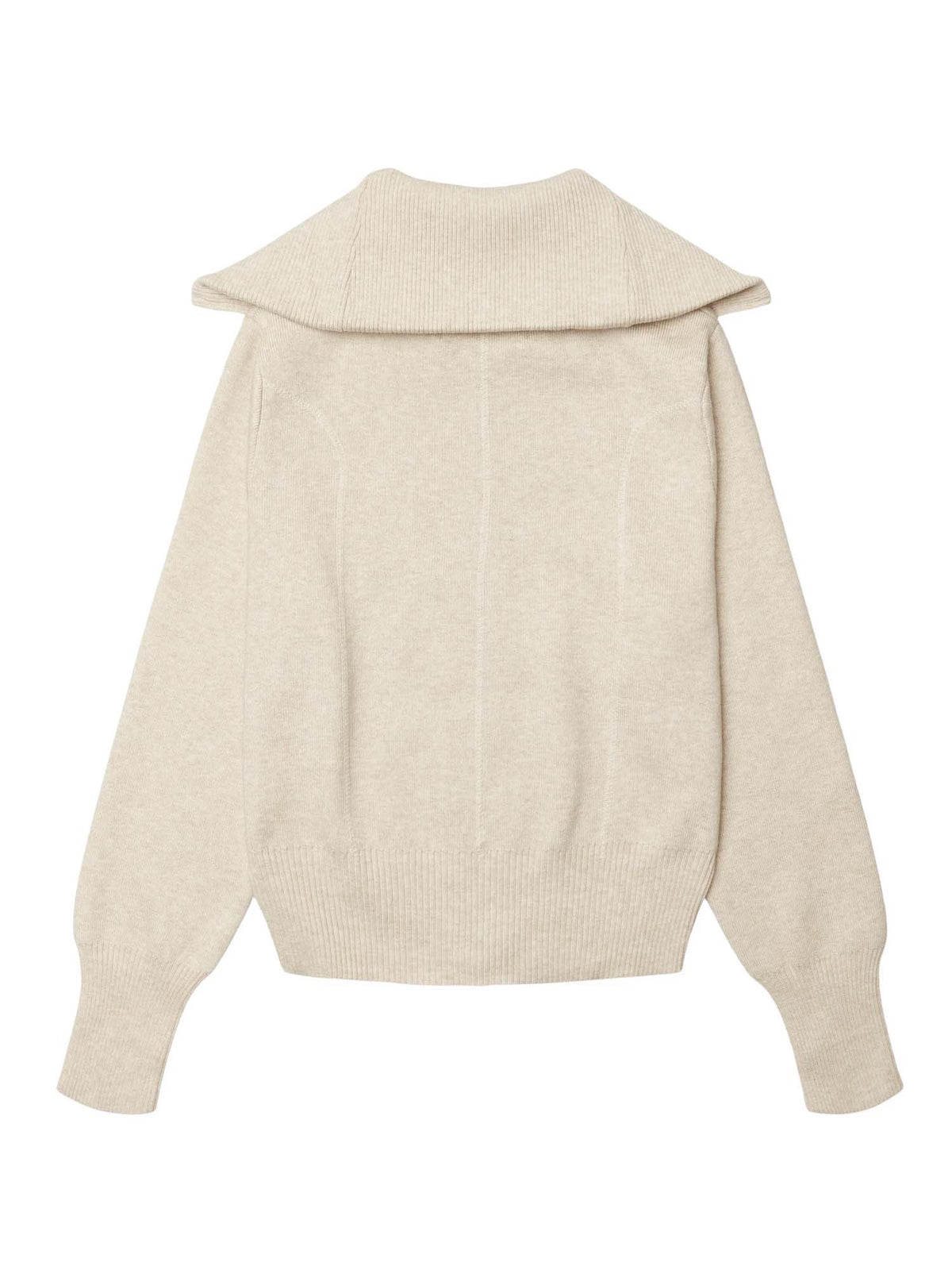 Woodbird WBLily Full Zip Cardigan Beige