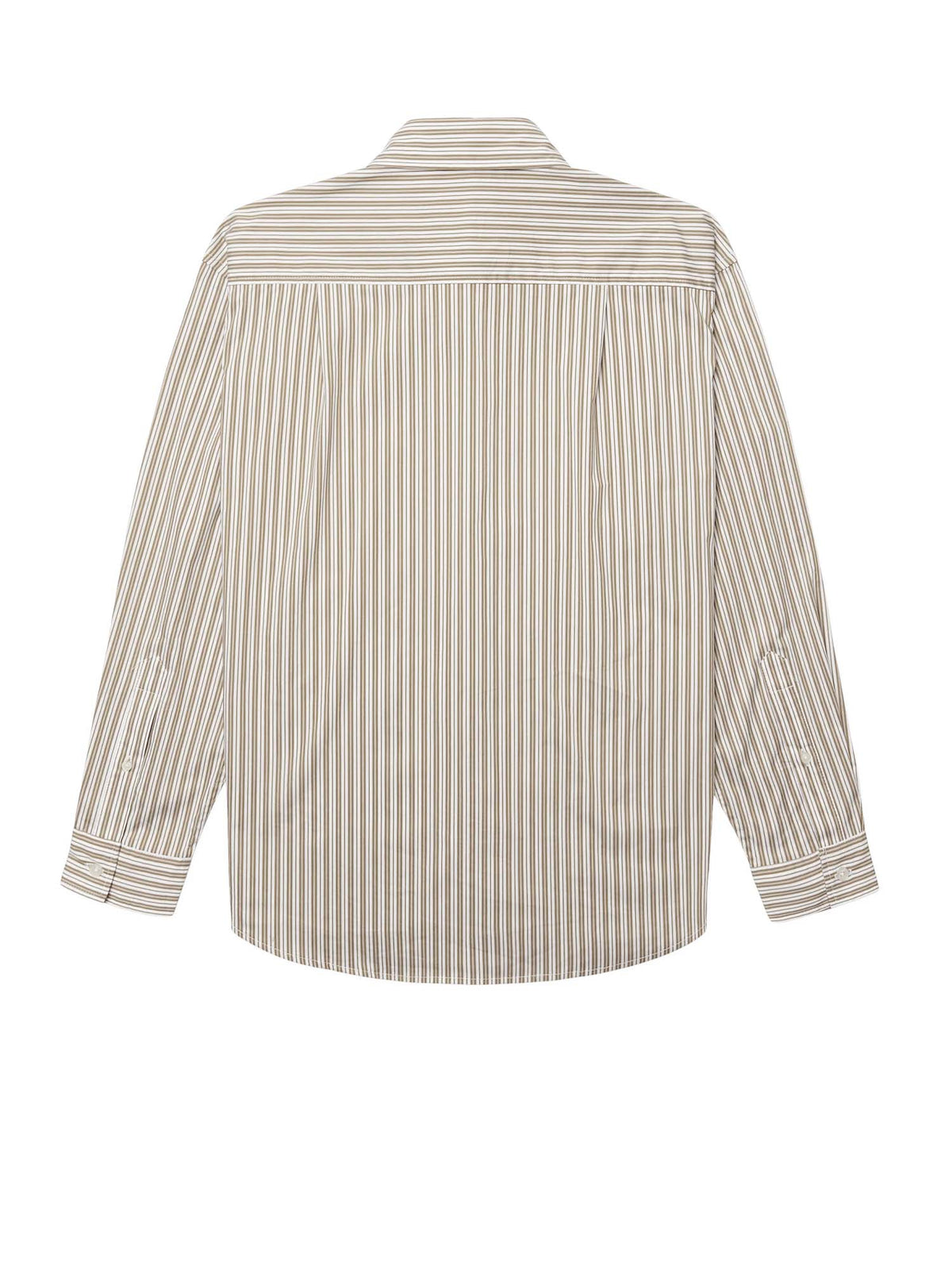 Woodbird WBLiva Stripe Shirt Marrone