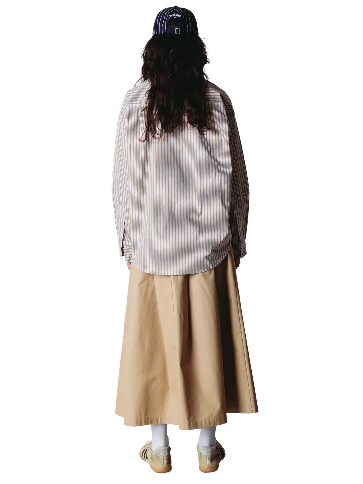 Woodbird WBLiva Stripe Shirt Marrone