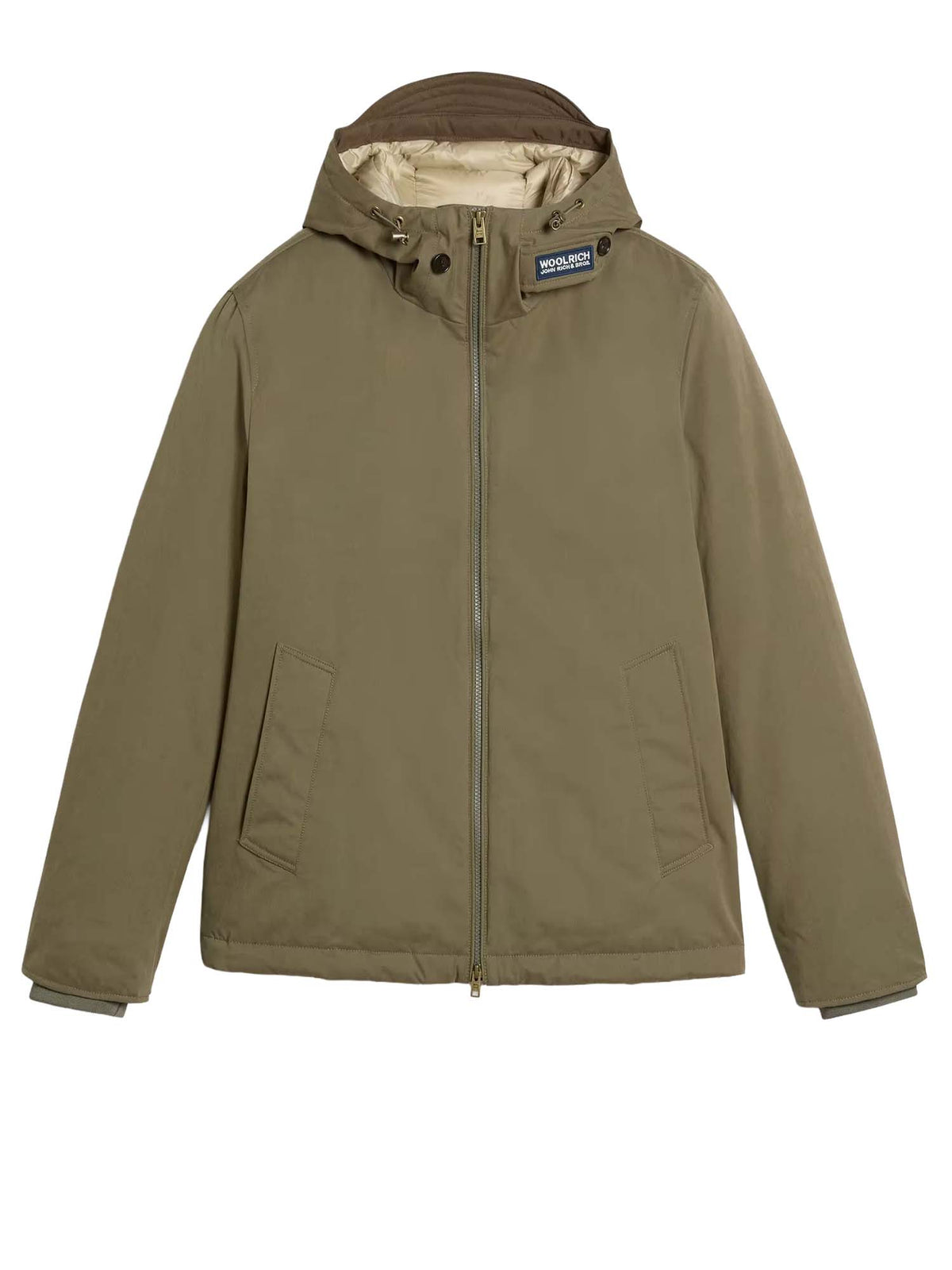 Woolrich Giacca Pacific in Mountain Cloth Verde
