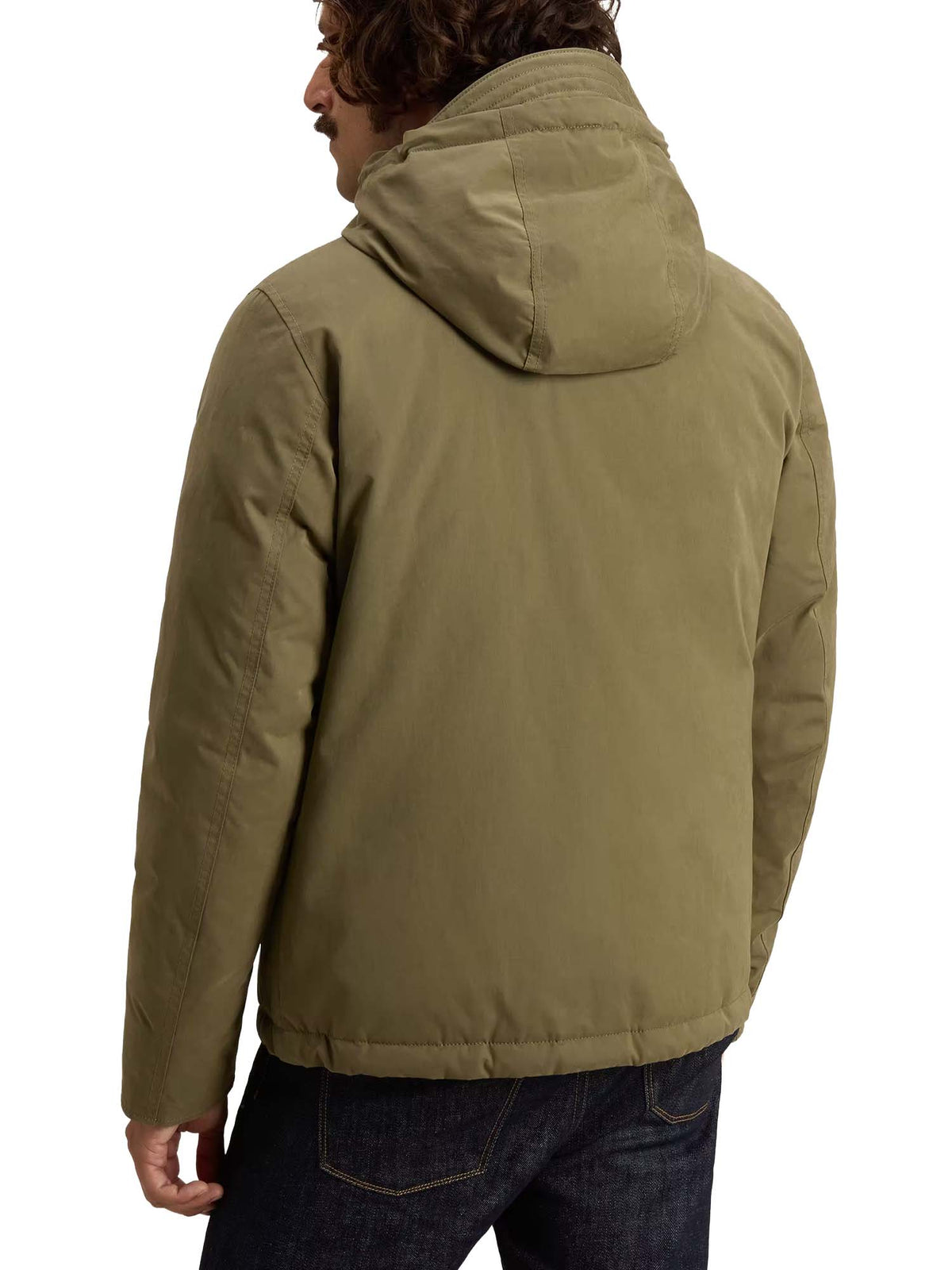 Woolrich Giacca Pacific in Mountain Cloth Verde