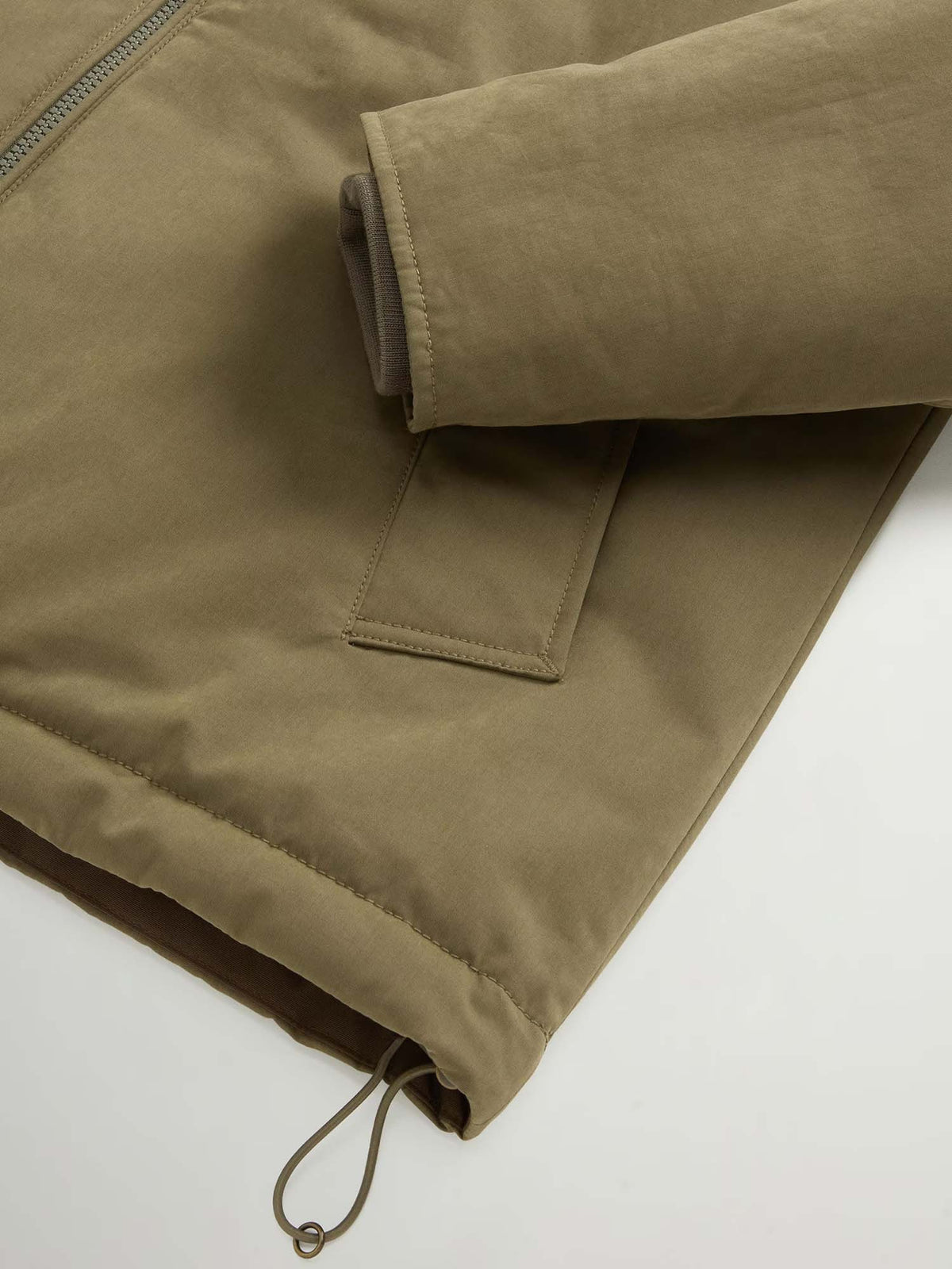 Woolrich Giacca Pacific in Mountain Cloth Verde