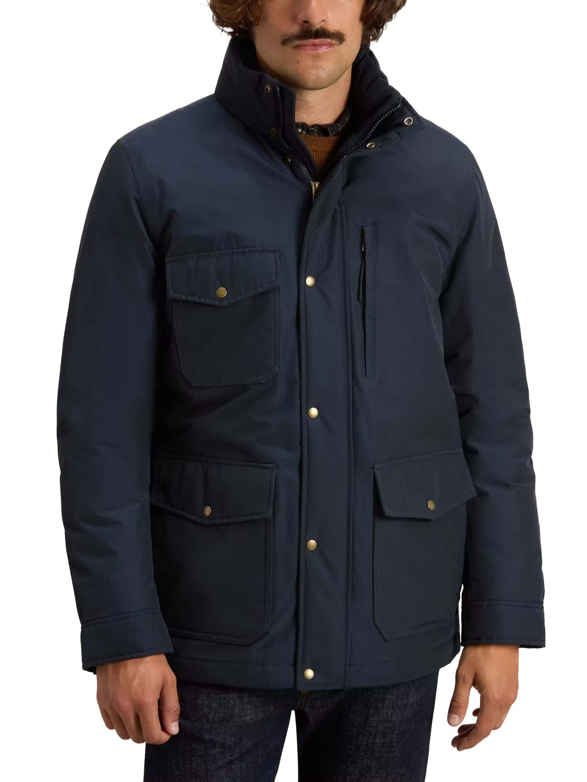 Woolrich Giacca Mountain in Ramar Cloth Blu