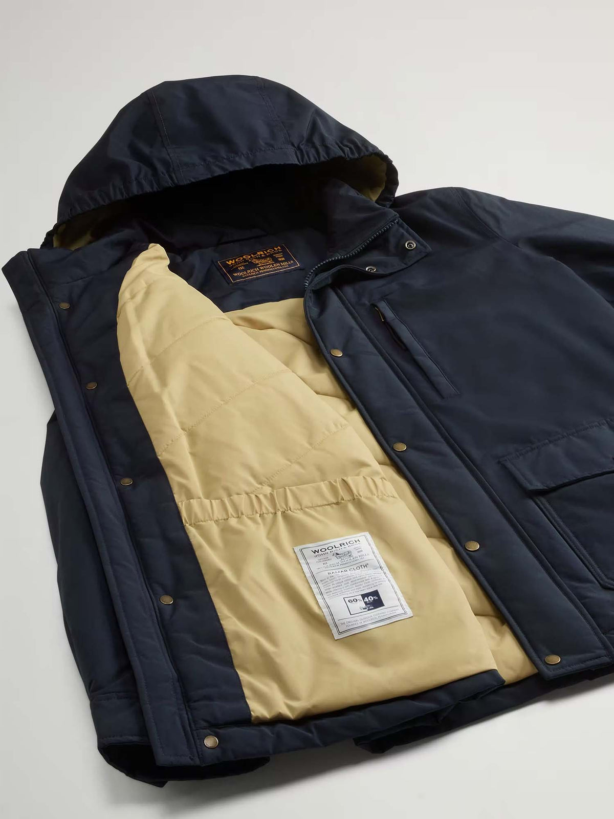 Woolrich Giacca Mountain in Ramar Cloth Blu