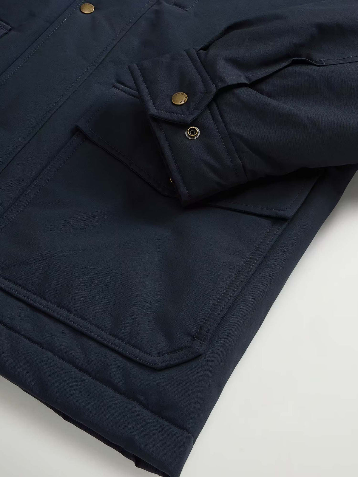 Woolrich Giacca Mountain in Ramar Cloth Blu