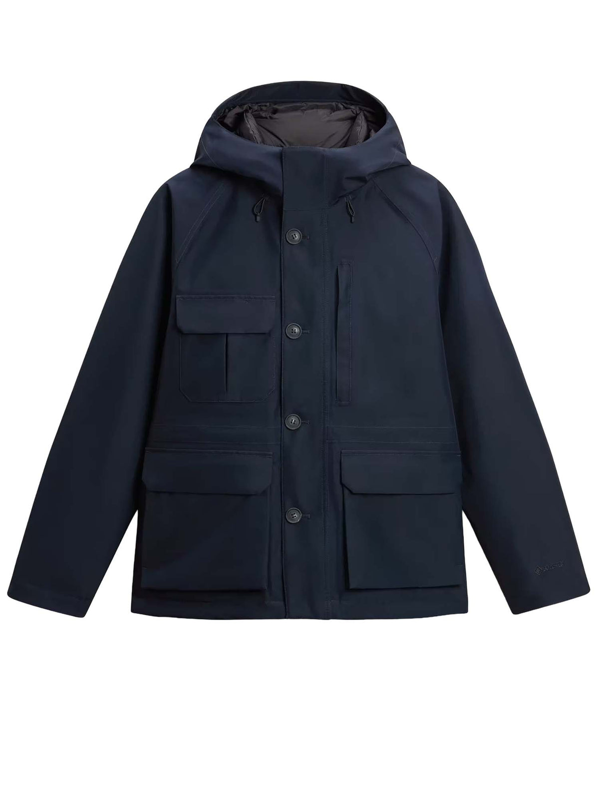 Woolrich Giacca Mountain impermeabile in tessuto riciclato GORE-TEX Blu