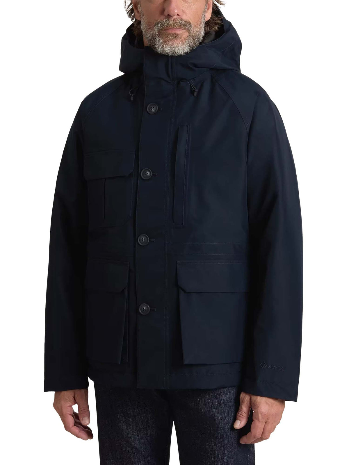 Woolrich Giacca Mountain impermeabile in tessuto riciclato GORE-TEX Blu