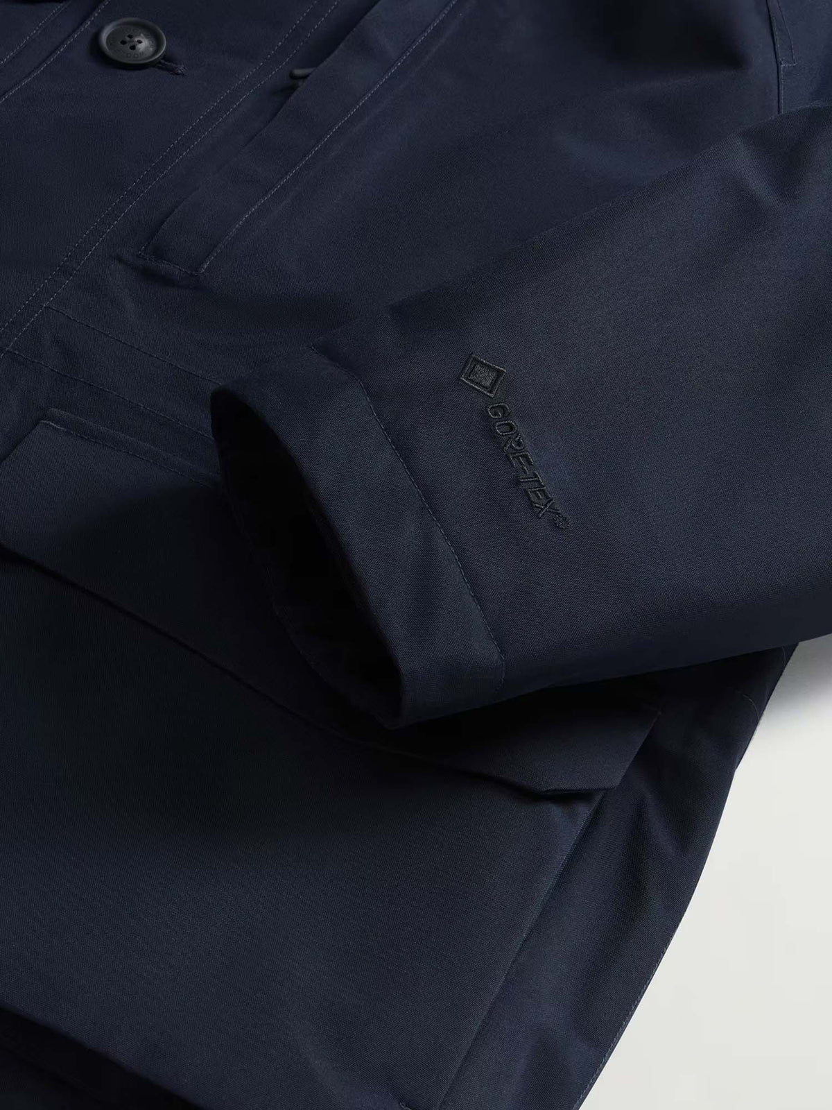 Woolrich Giacca Mountain impermeabile in tessuto riciclato GORE-TEX Blu
