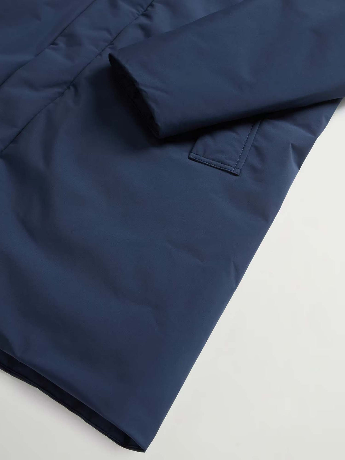 Woolrich Cappotto Lamar in Cloud Poly imbottito Blu