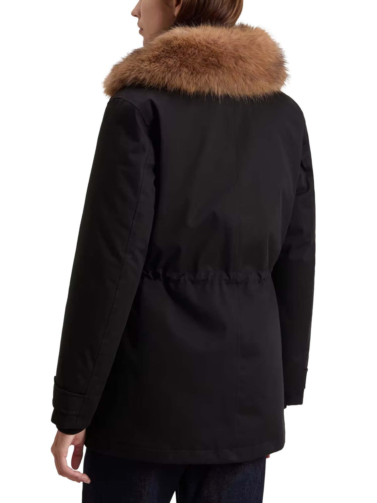 Woolrich Giacca Field in Best Cotton Nero