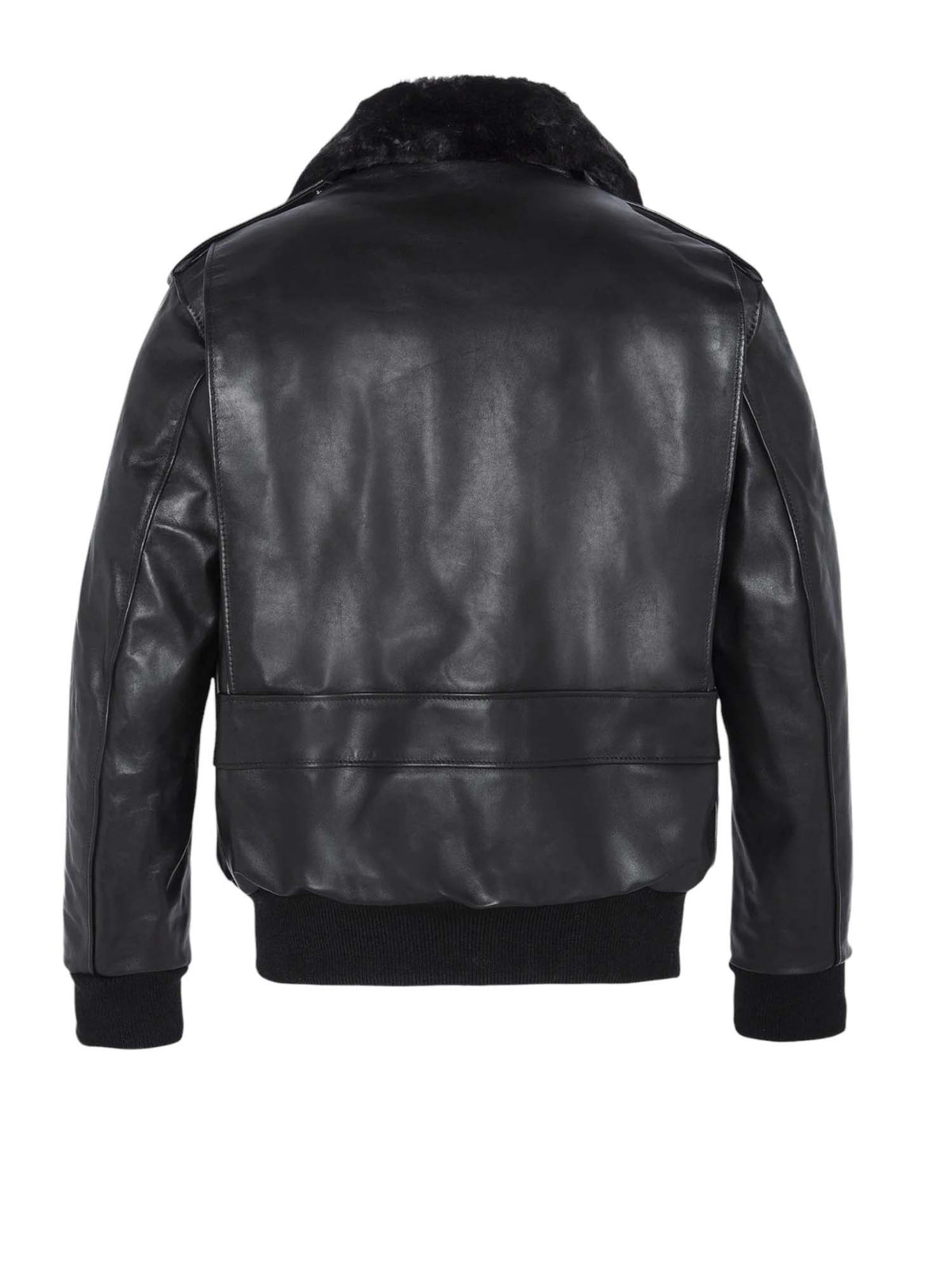 Schott Iconica giacca da pilota nera modello A-2 USA in pelle bovina Nero