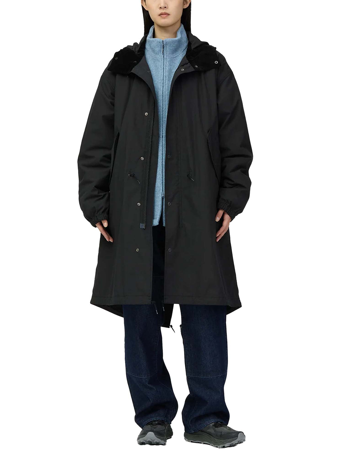 Snow Peak Hybrid Takibi Adjustable Coat Nero