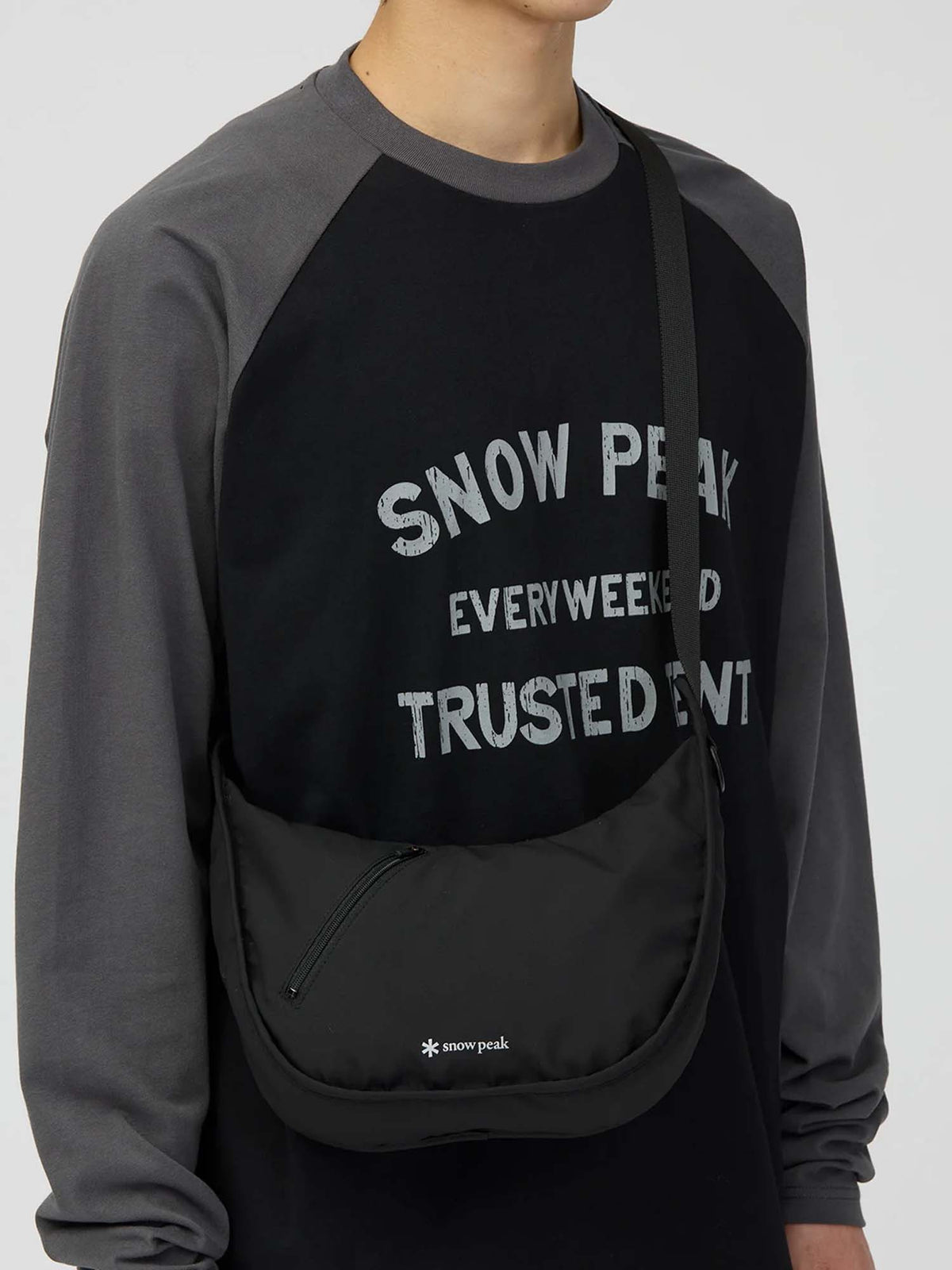 Snow Peak Flexible Insulated Shoulder Bag Nero