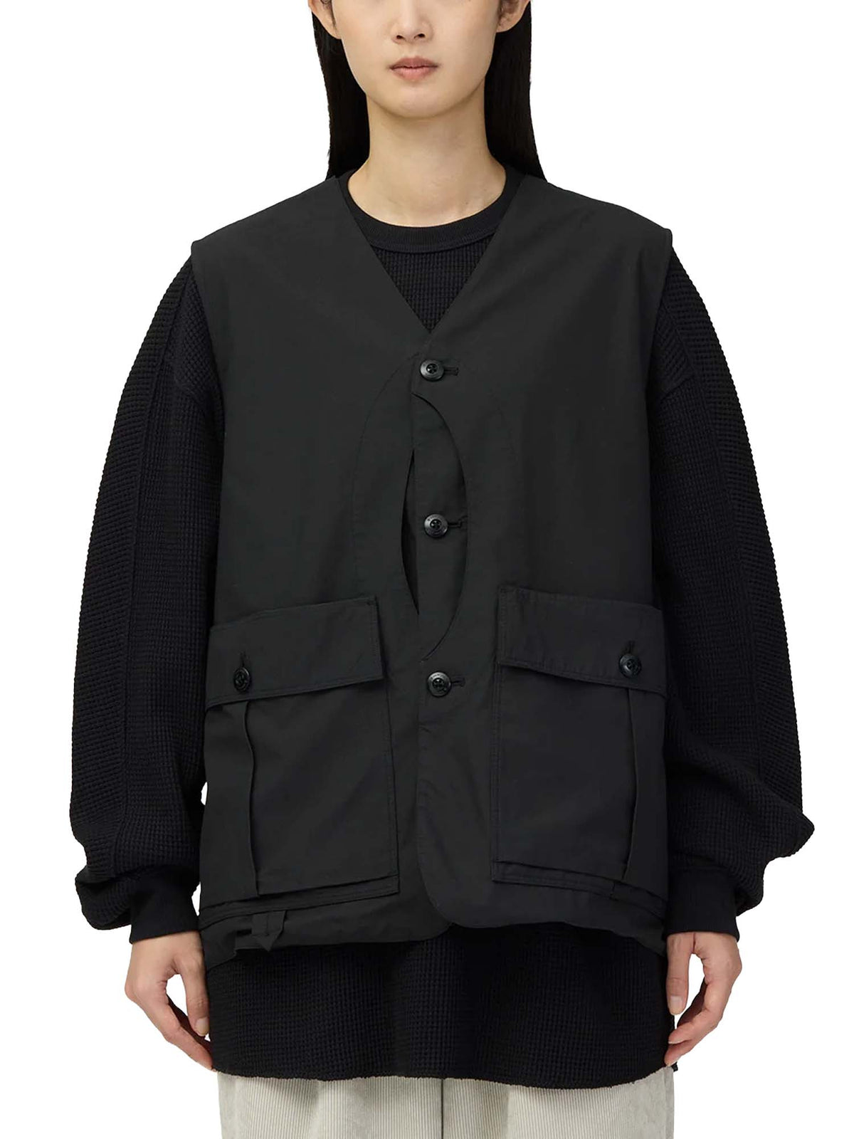 Snow Peak Hybrid Takibi Vest Nero