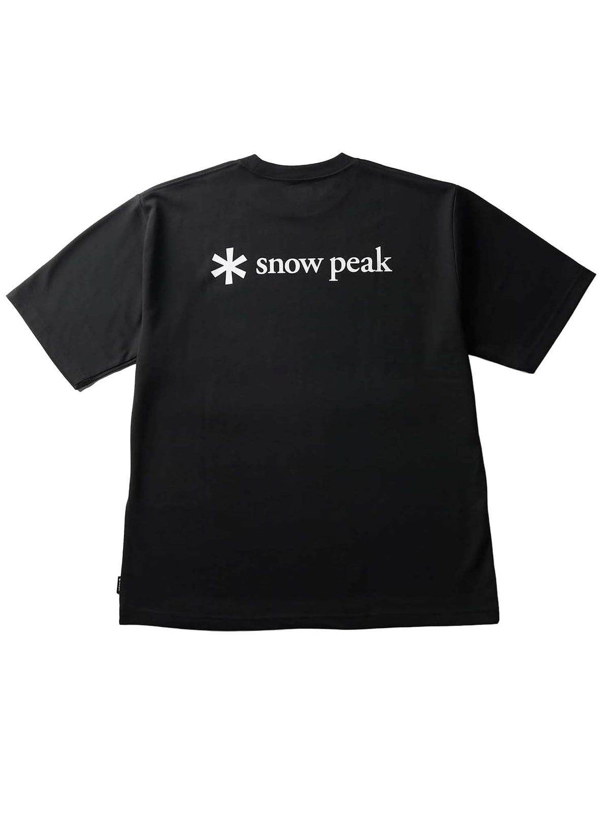 Snow Peak T-Shirt a maniche corte Snow Peak Printed Logo Nero