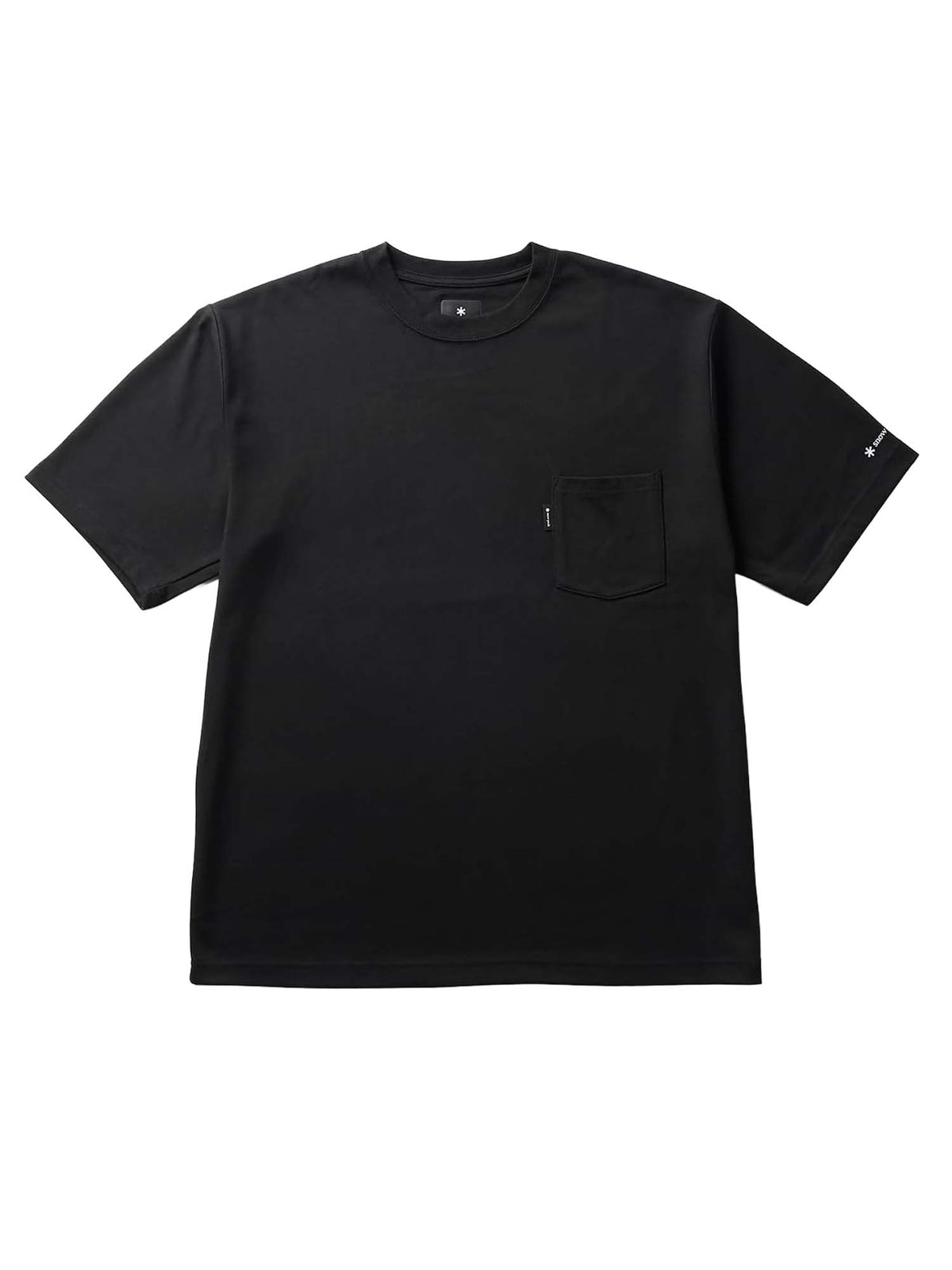 Snow Peak T-Shirt a maniche corte New Standard Pocket Nero