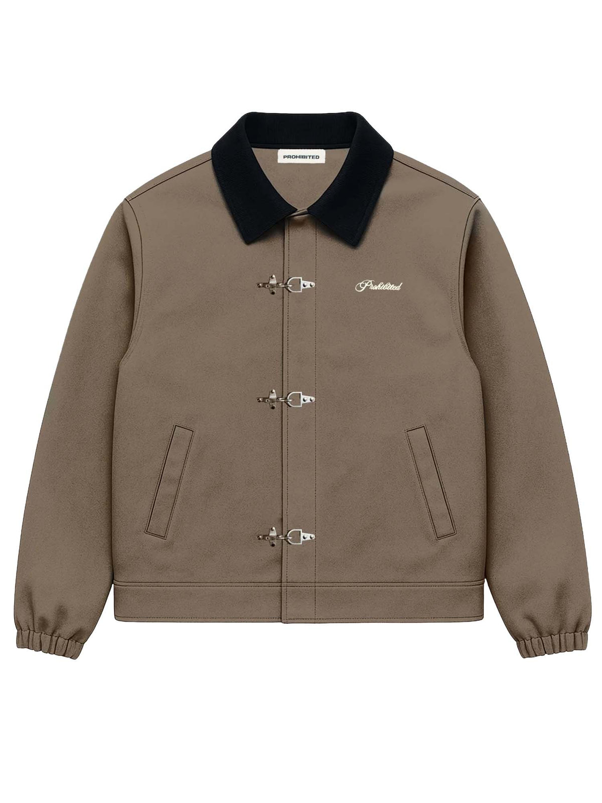 Prohibited Back In The Days Jacket Beige
